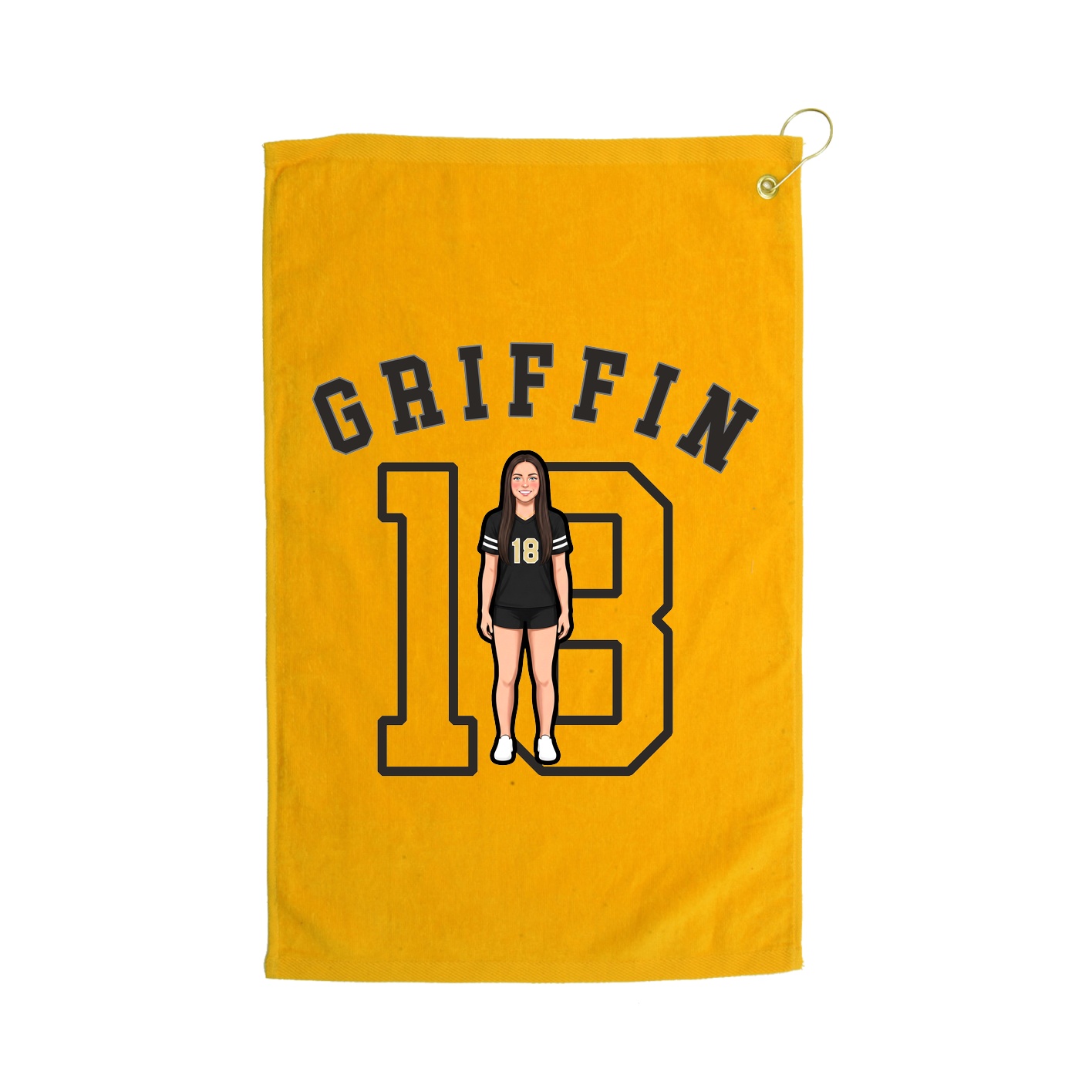 Terry Velour Golf Towel