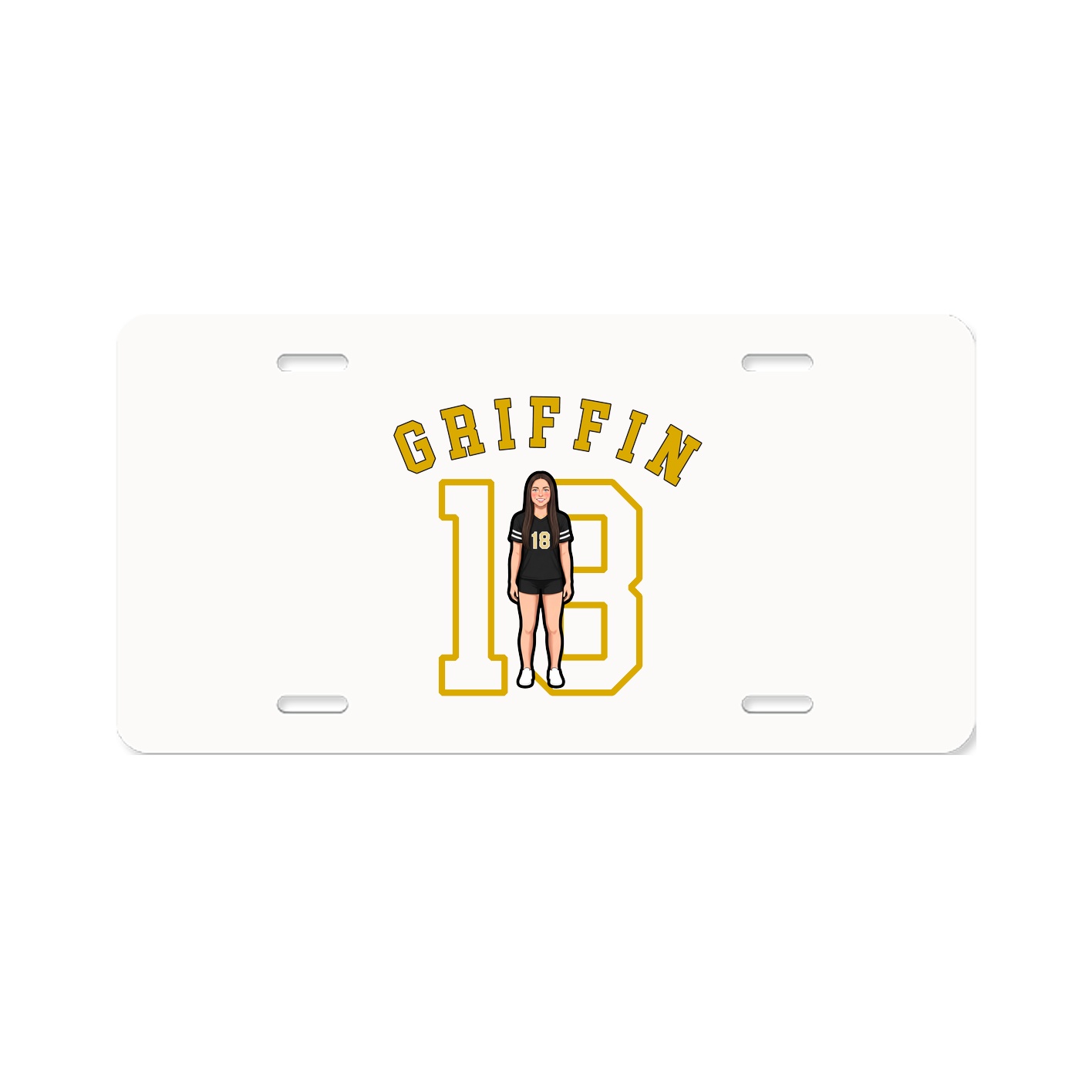 License Plate — Shirsey Arch in Classic