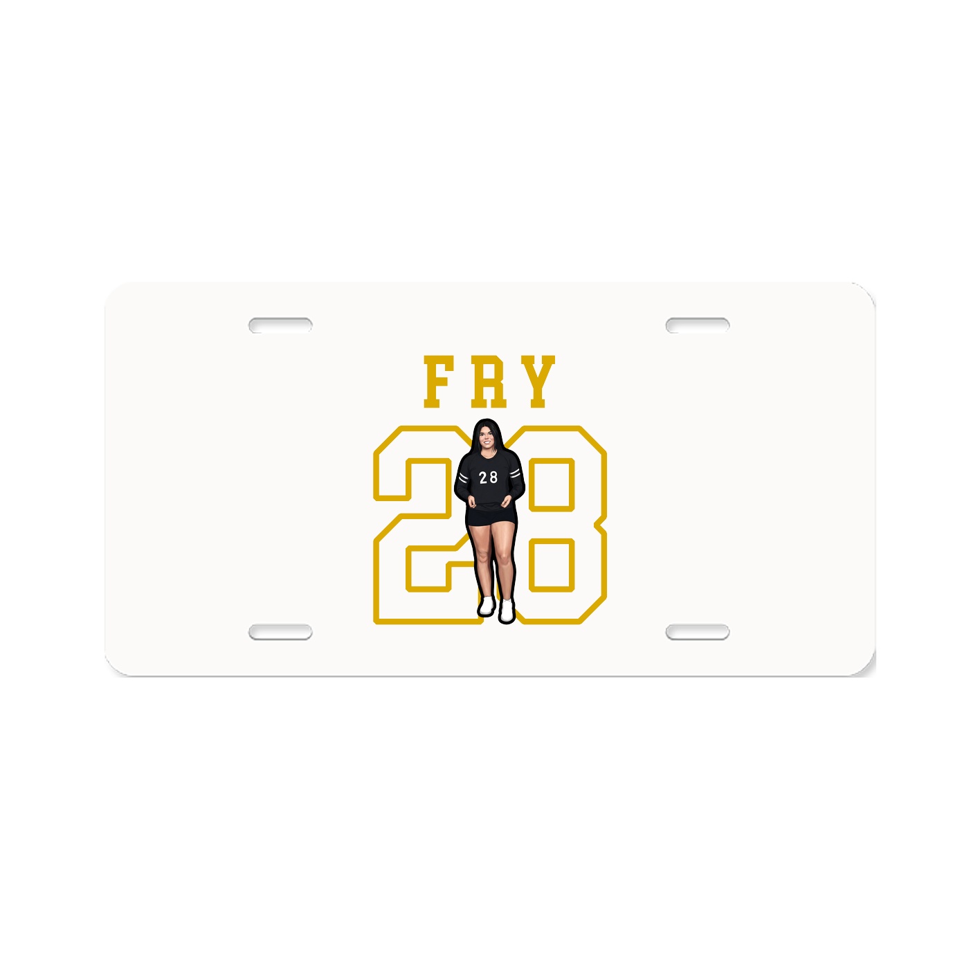 License Plate — Shirsey in Classic