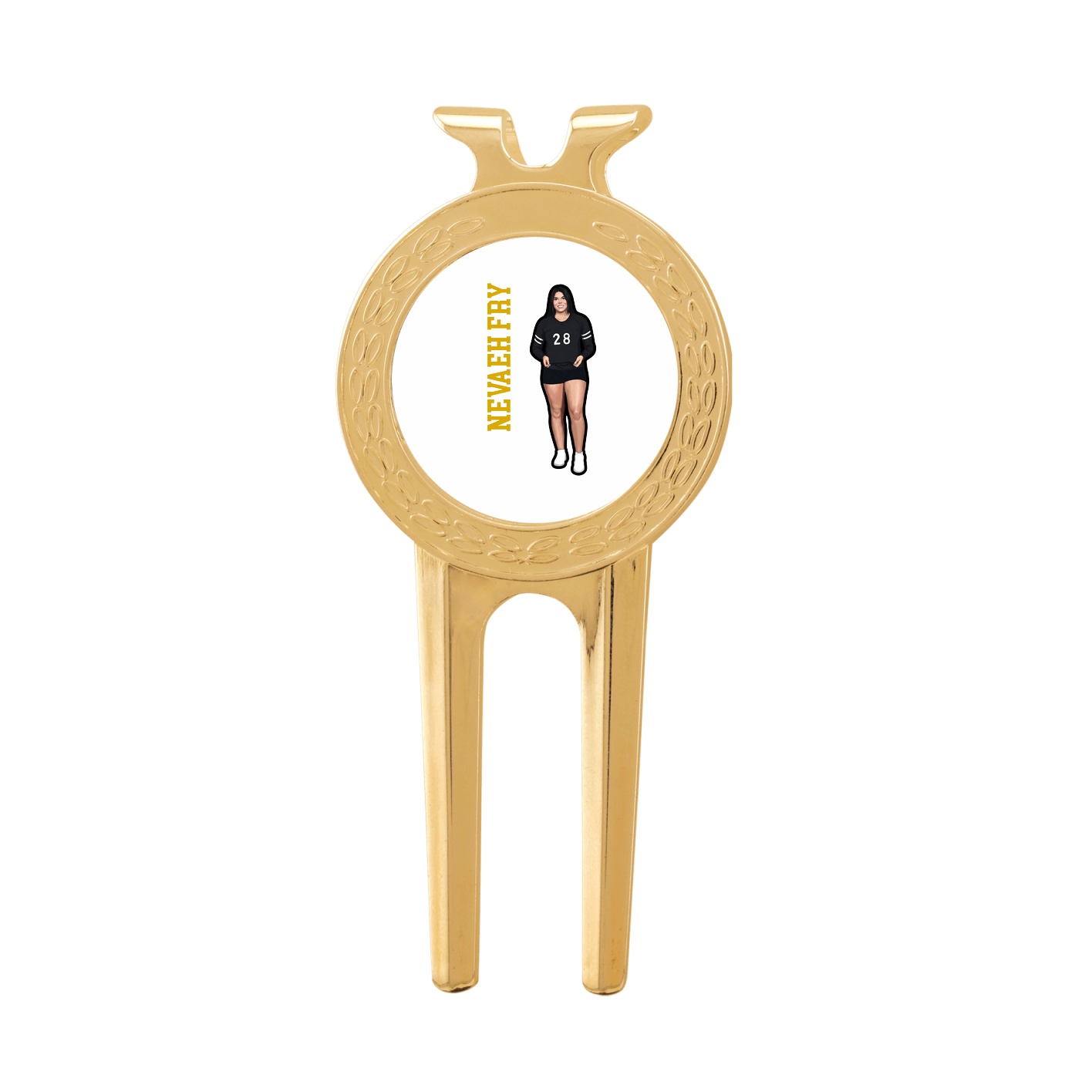 Divot Tool with Ball Marker — Name Vertical in Classic