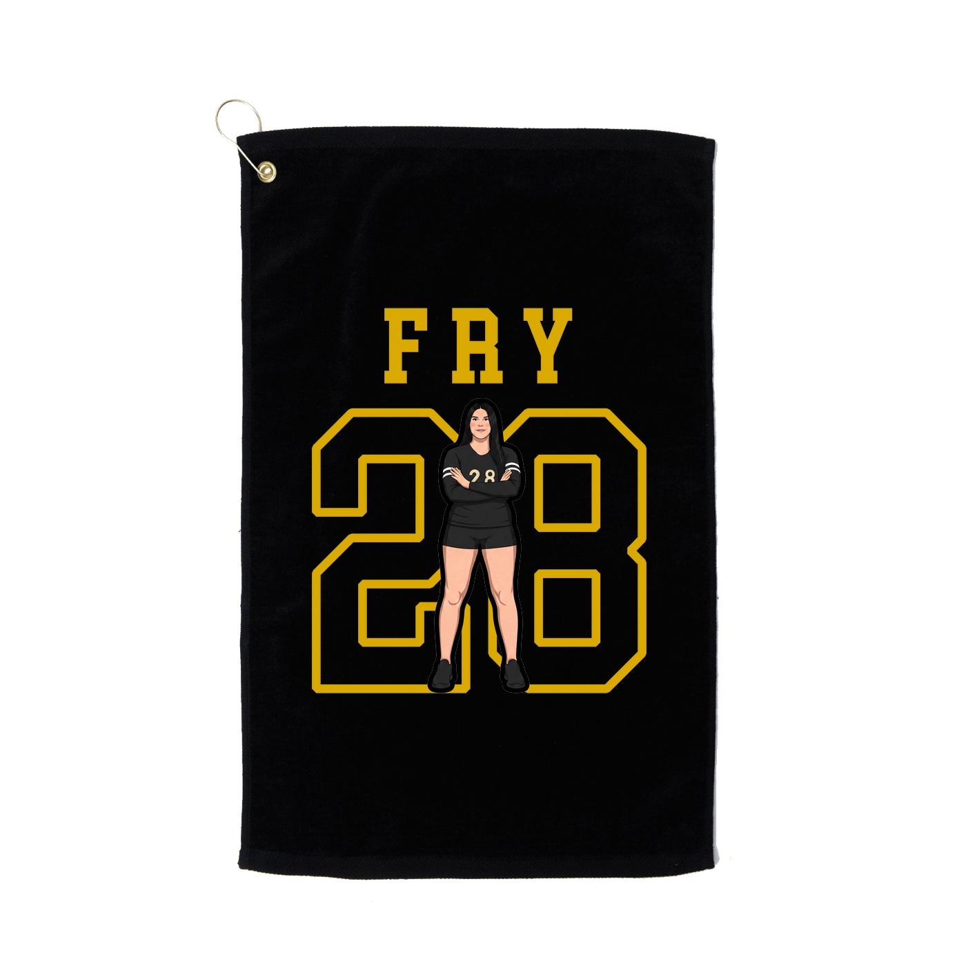 Golf Towel — Shirsey in Black
