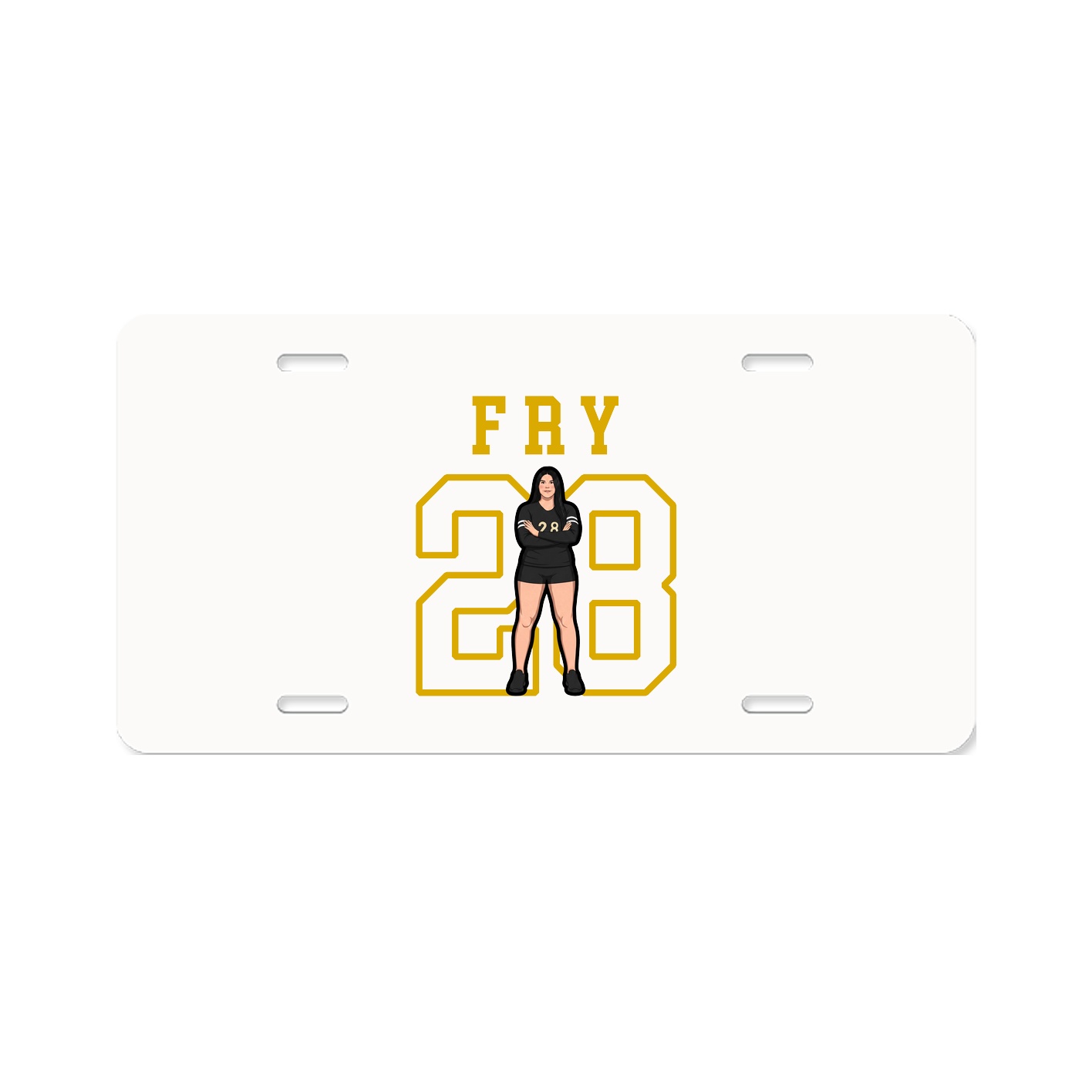 License Plate — Shirsey in Classic
