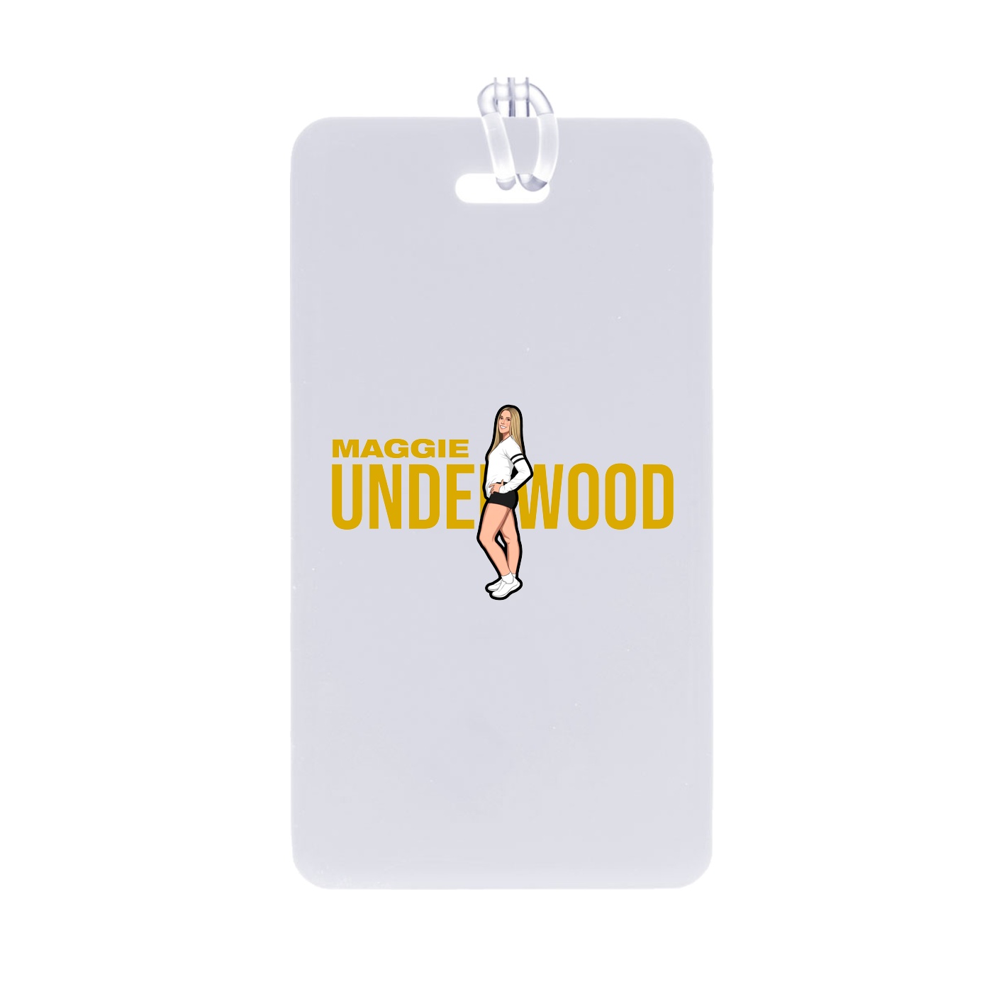 Bag Tag — Player Name in Classic