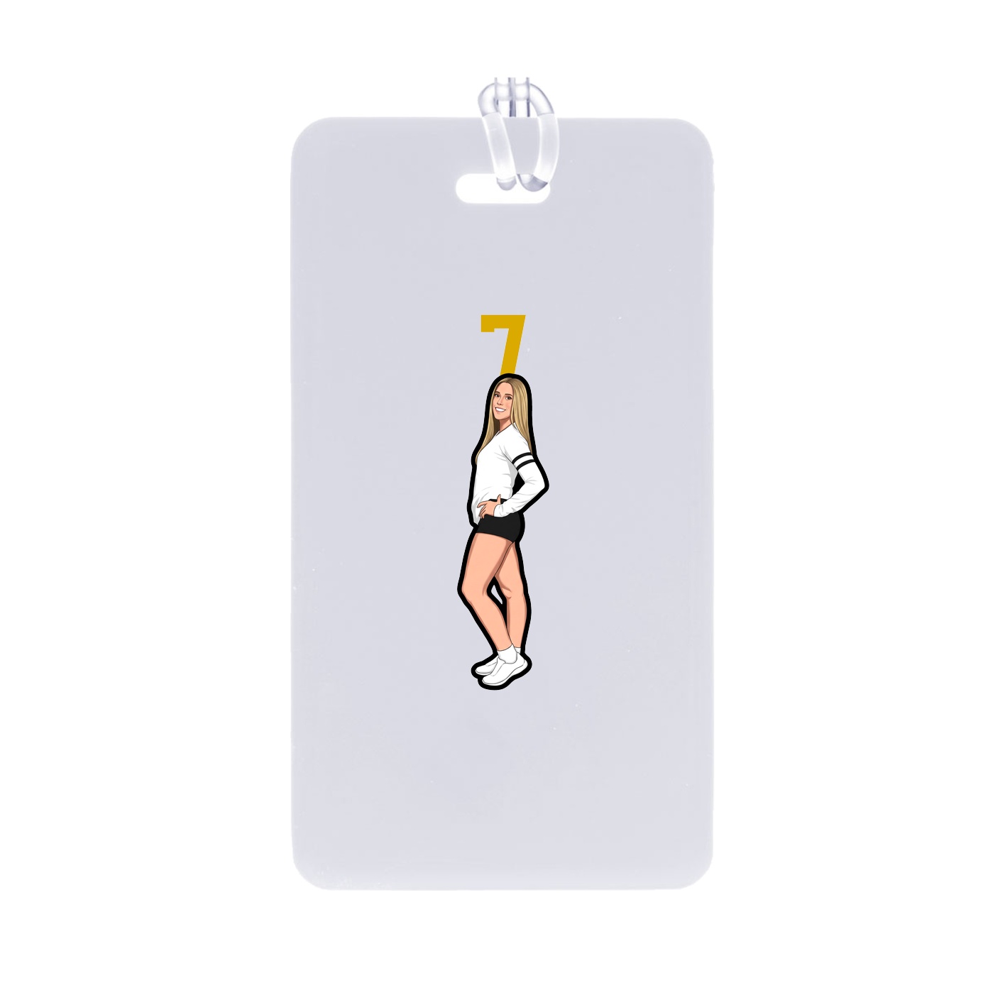 Bag Tag — Number Top in Classic