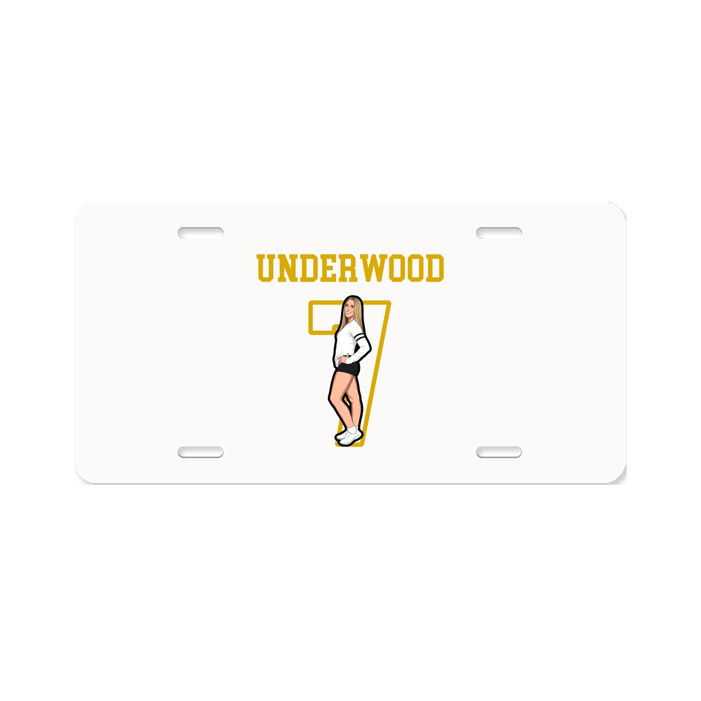 License Plate — Shirsey in Classic