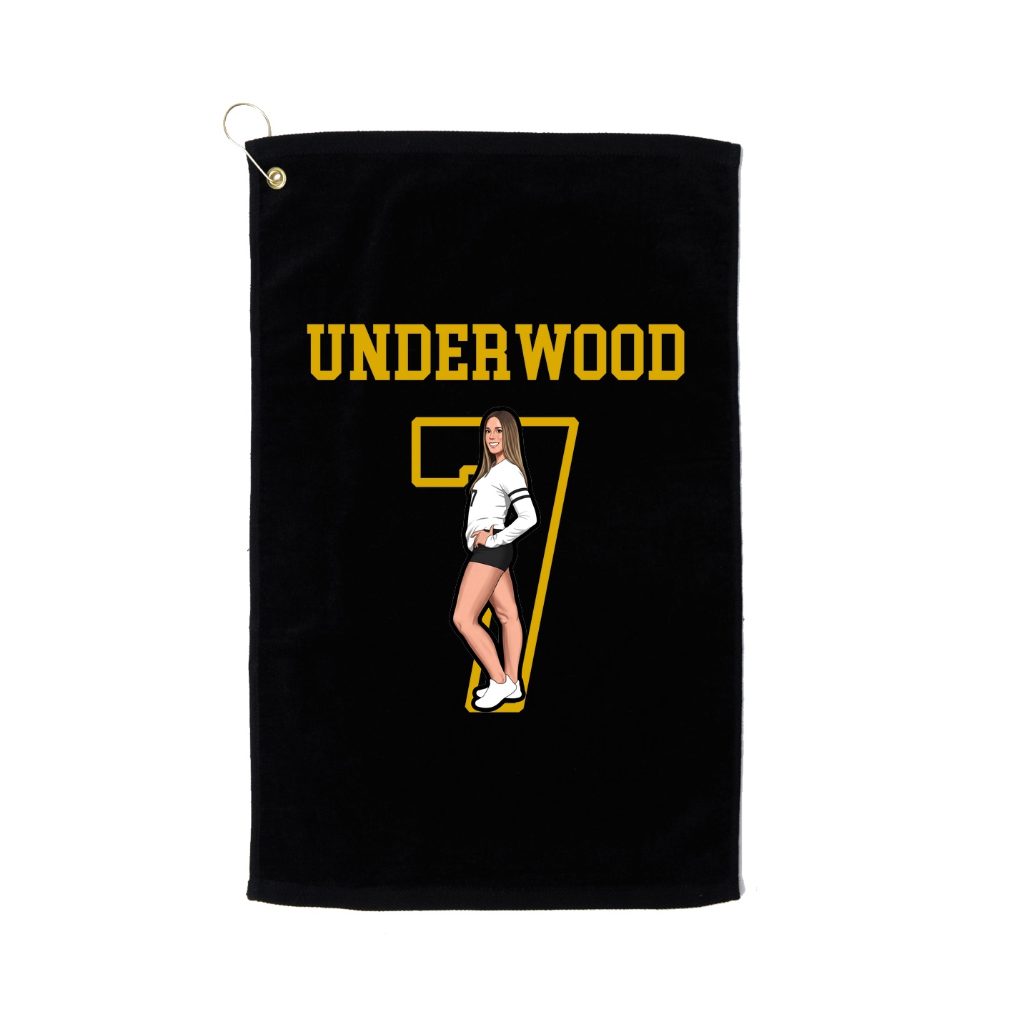 Golf Towel — Shirsey in Black