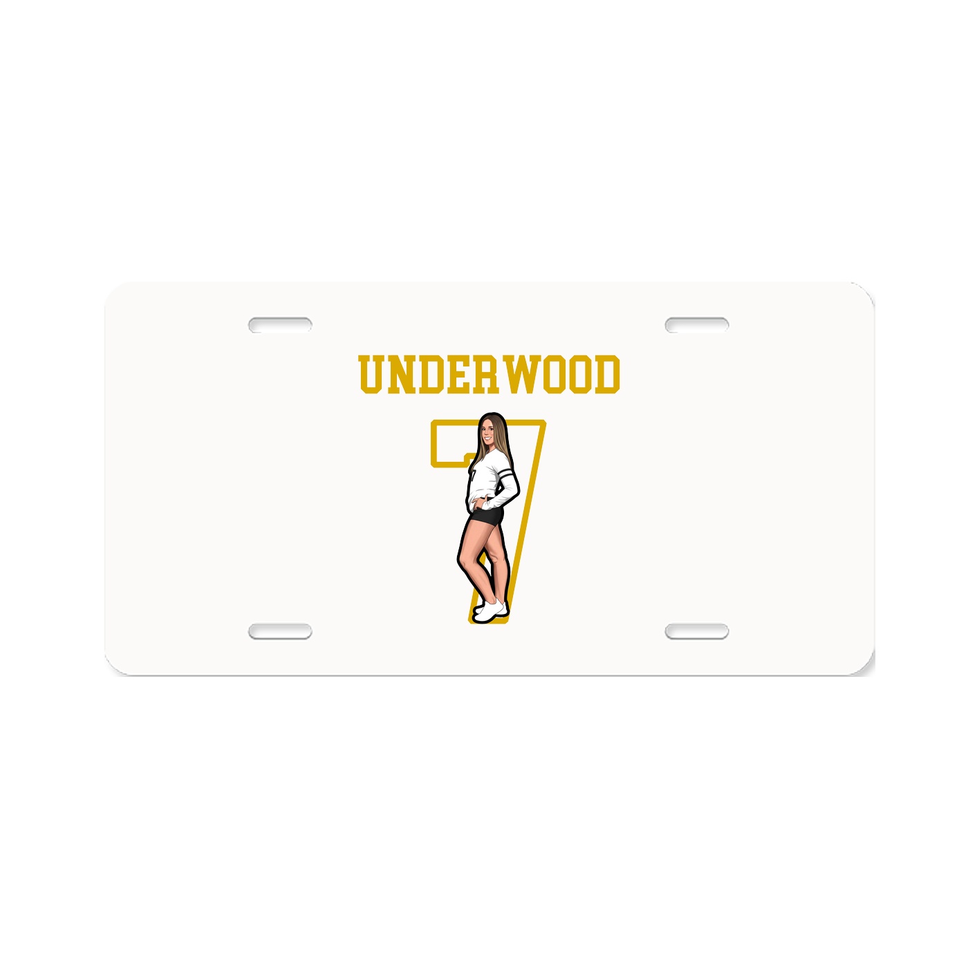 License Plate — Shirsey in Classic