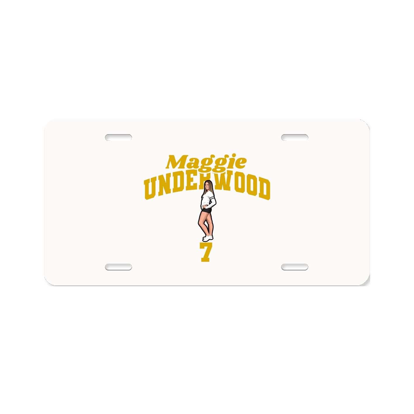 License Plate — Signature Arch in Classic
