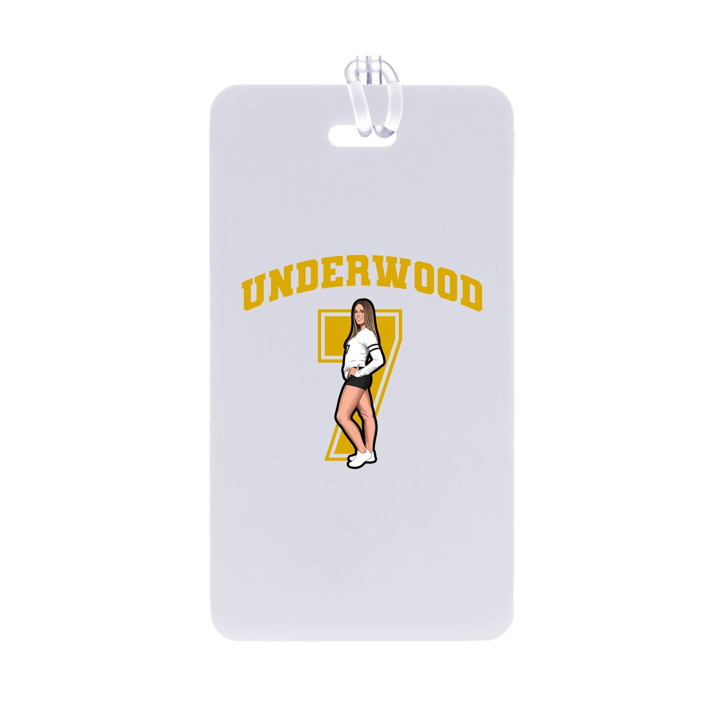 Bag Tag — Number in Classic