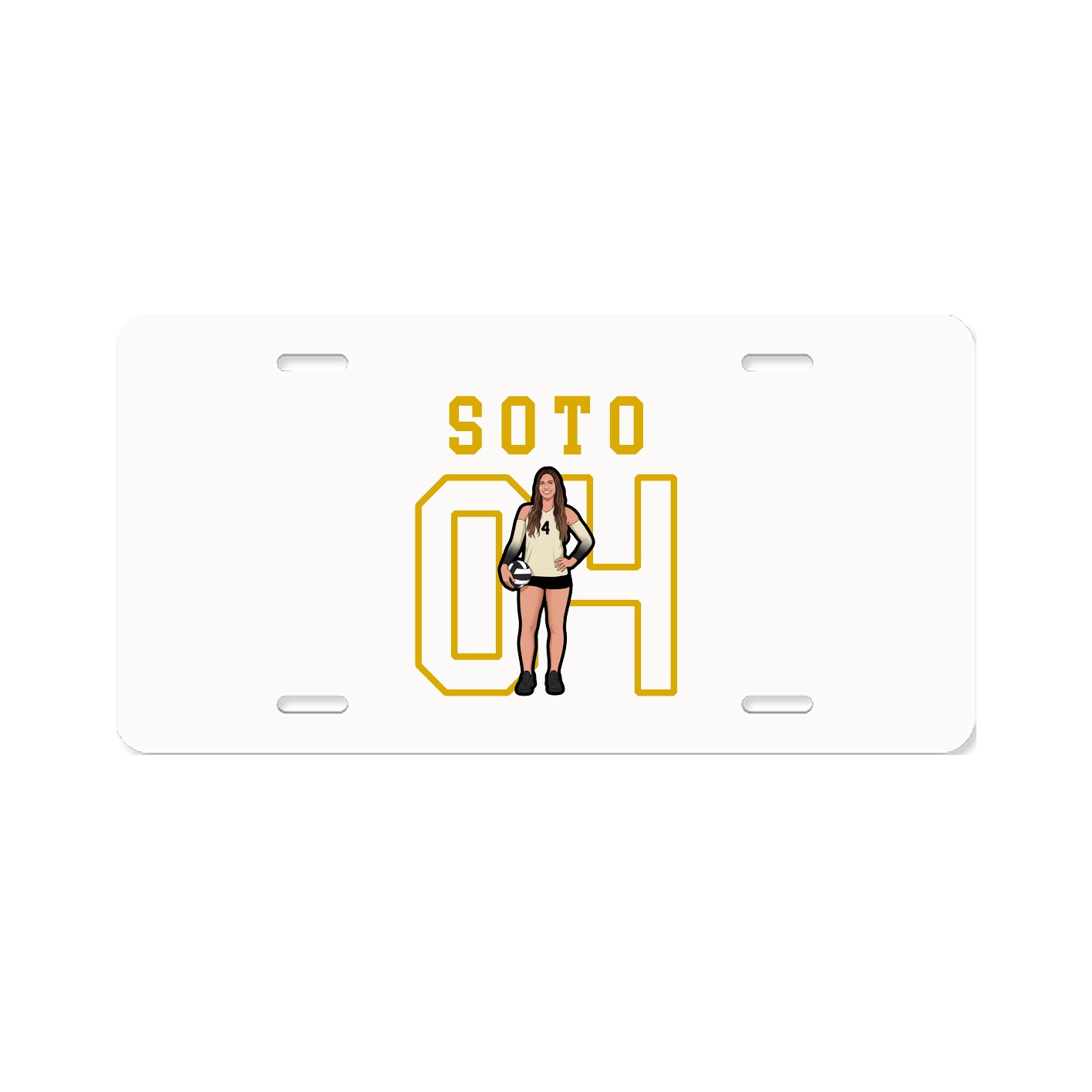License Plate — Shirsey in Classic