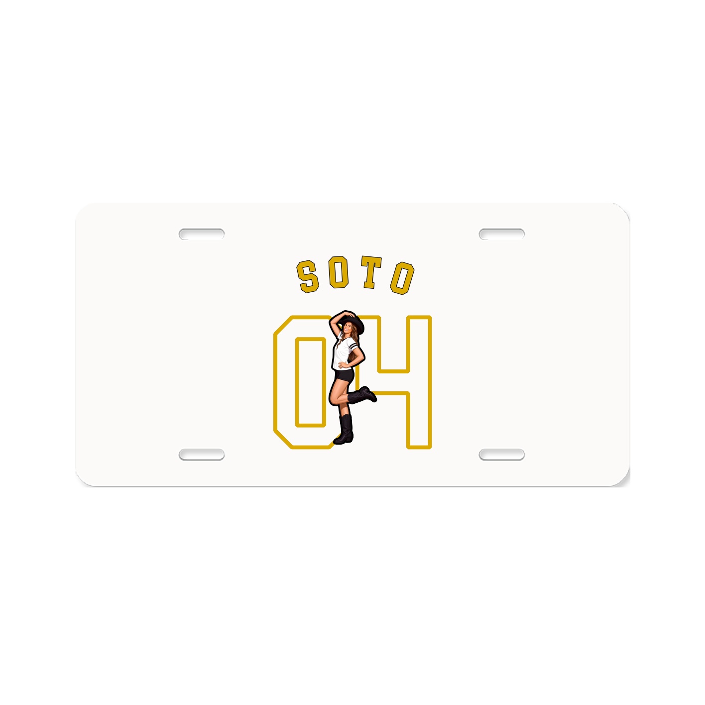 License Plate — Shirsey Arch in Classic