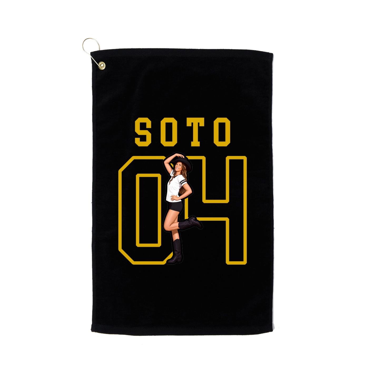 Golf Towel — Shirsey in Black