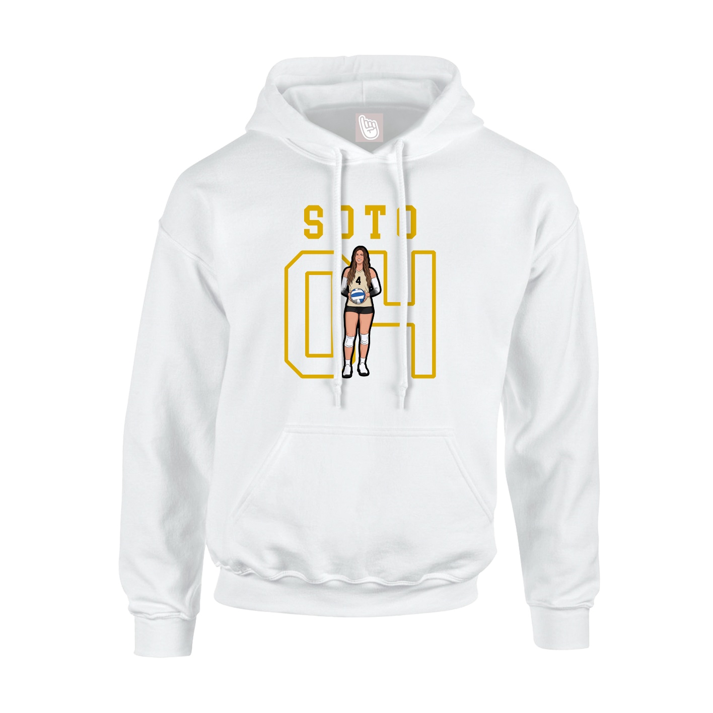 Youth Hoodie — Shirsey in White