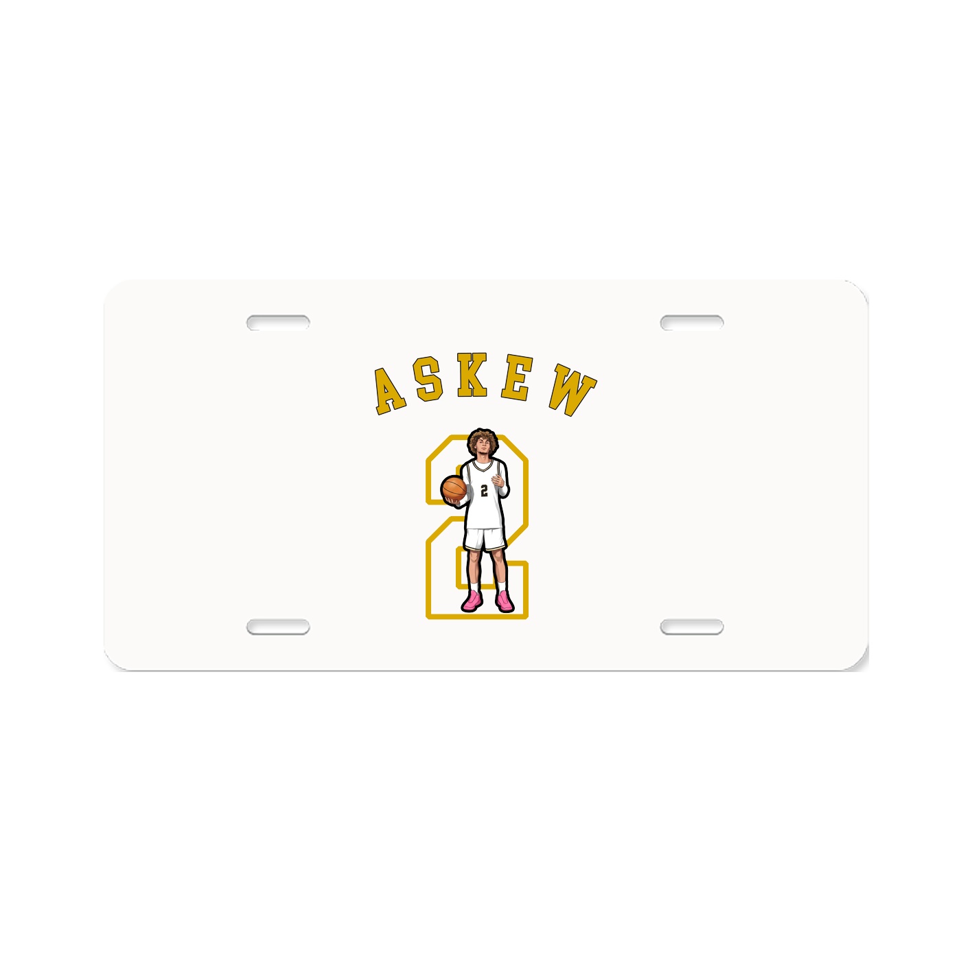 License Plate — Shirsey Arch in Classic