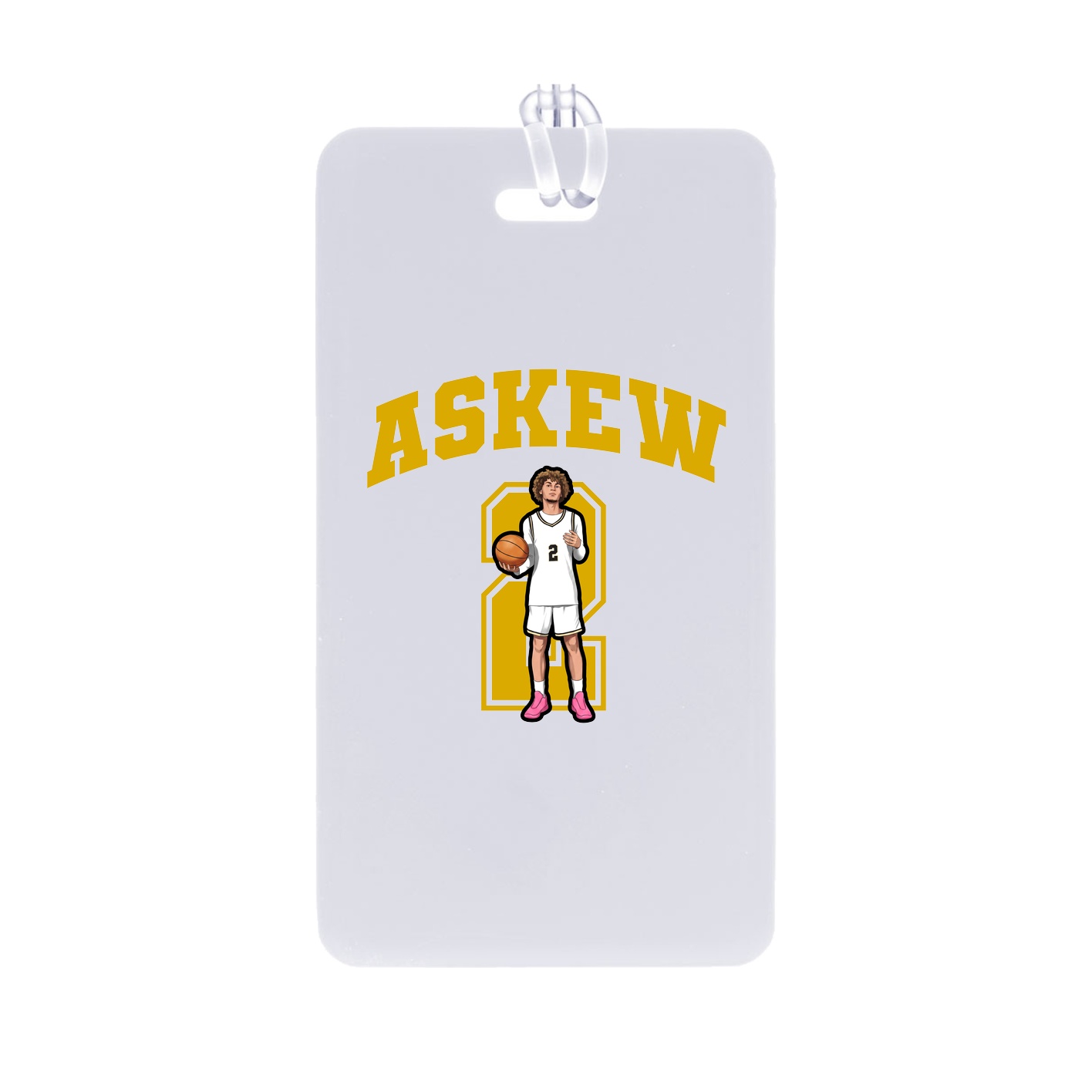 Bag Tag — Number in Classic