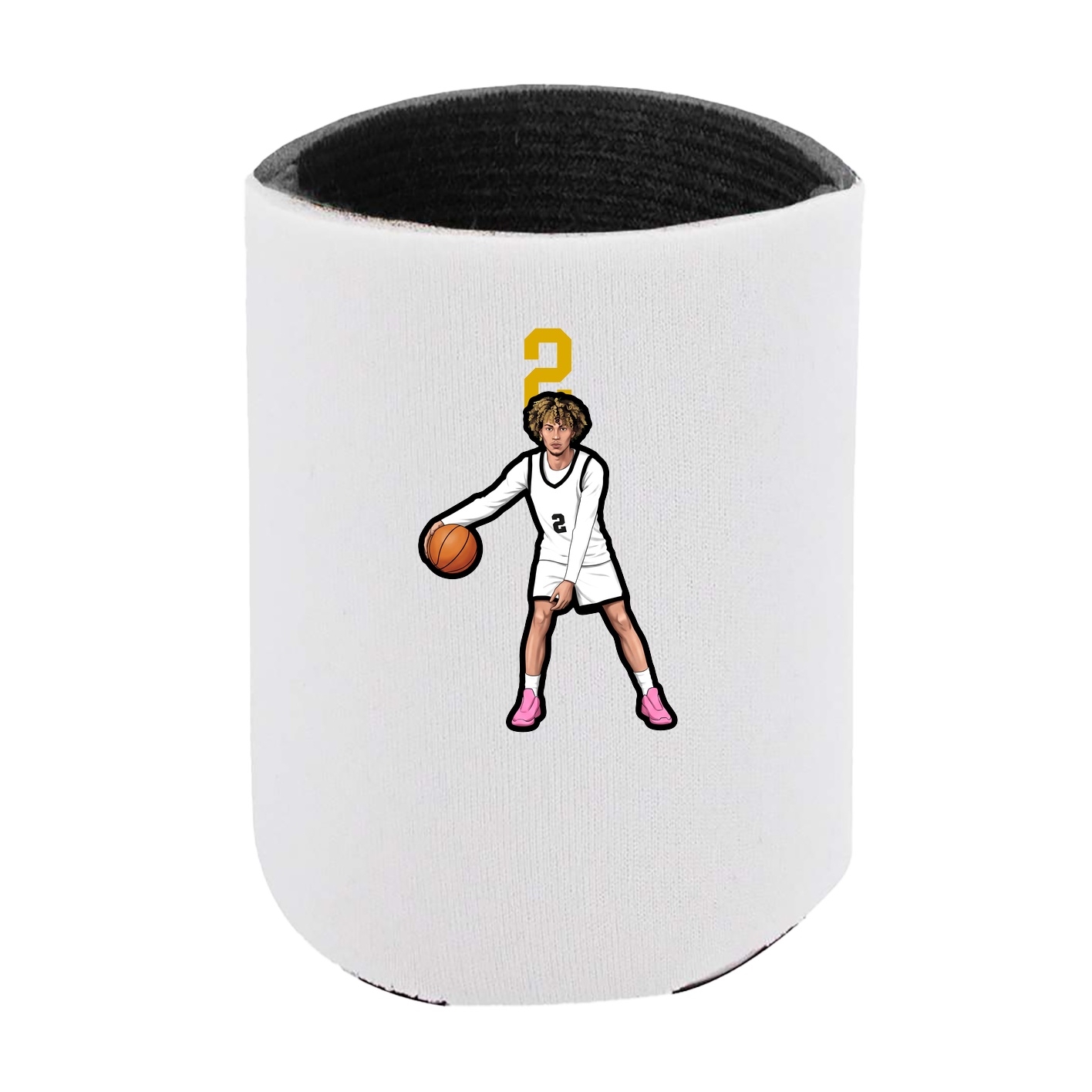 Can Holder — Number Top in White