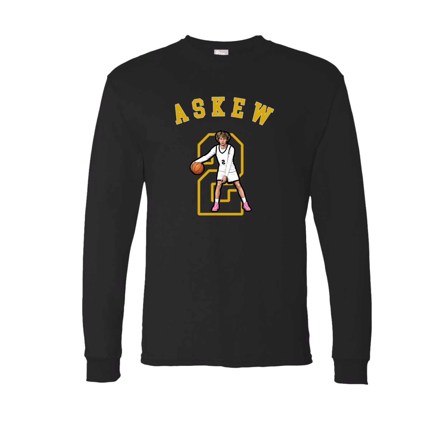 Long Sleeve Tee — Shirsey Arch in Black