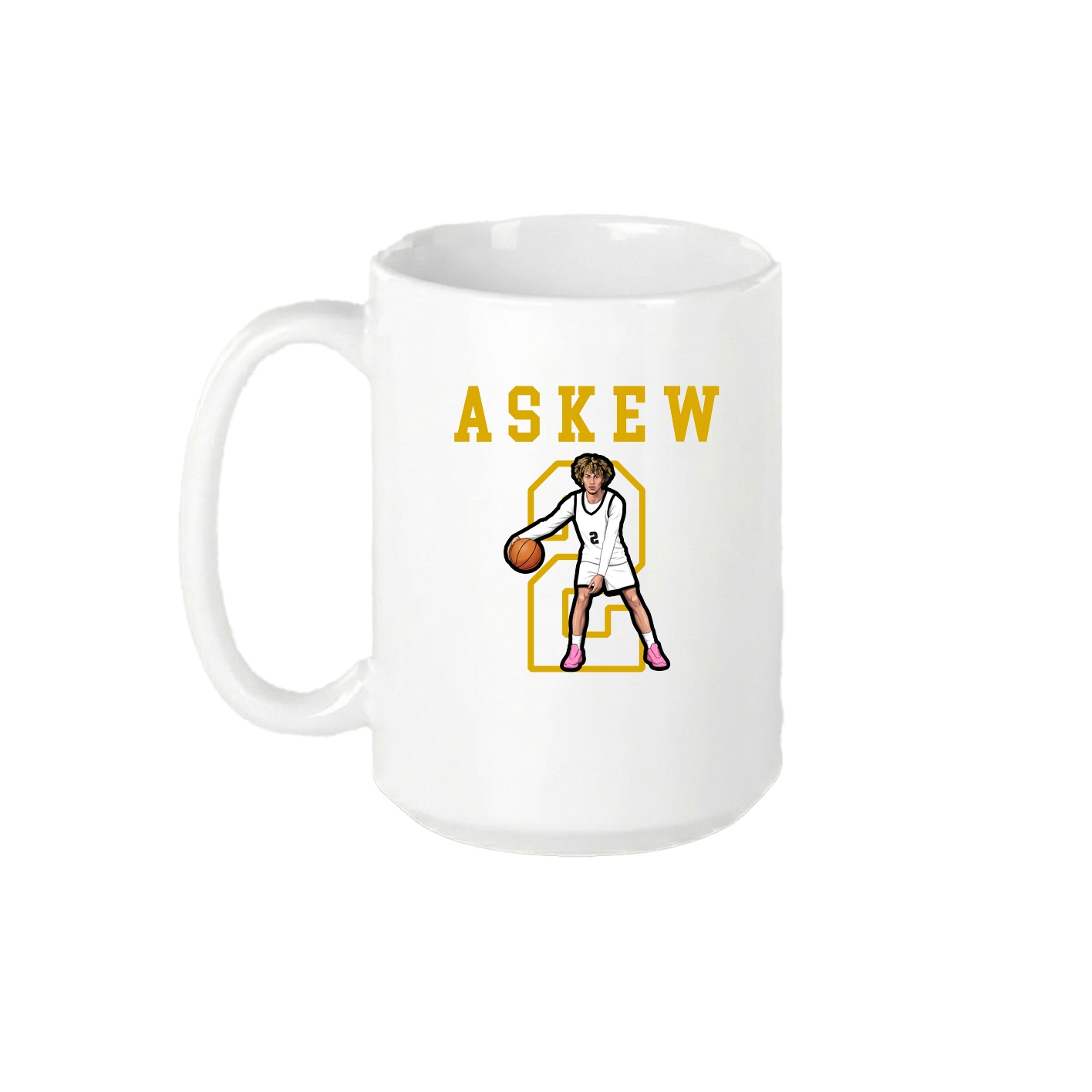 15oz Coffee Mug — Shirsey in White