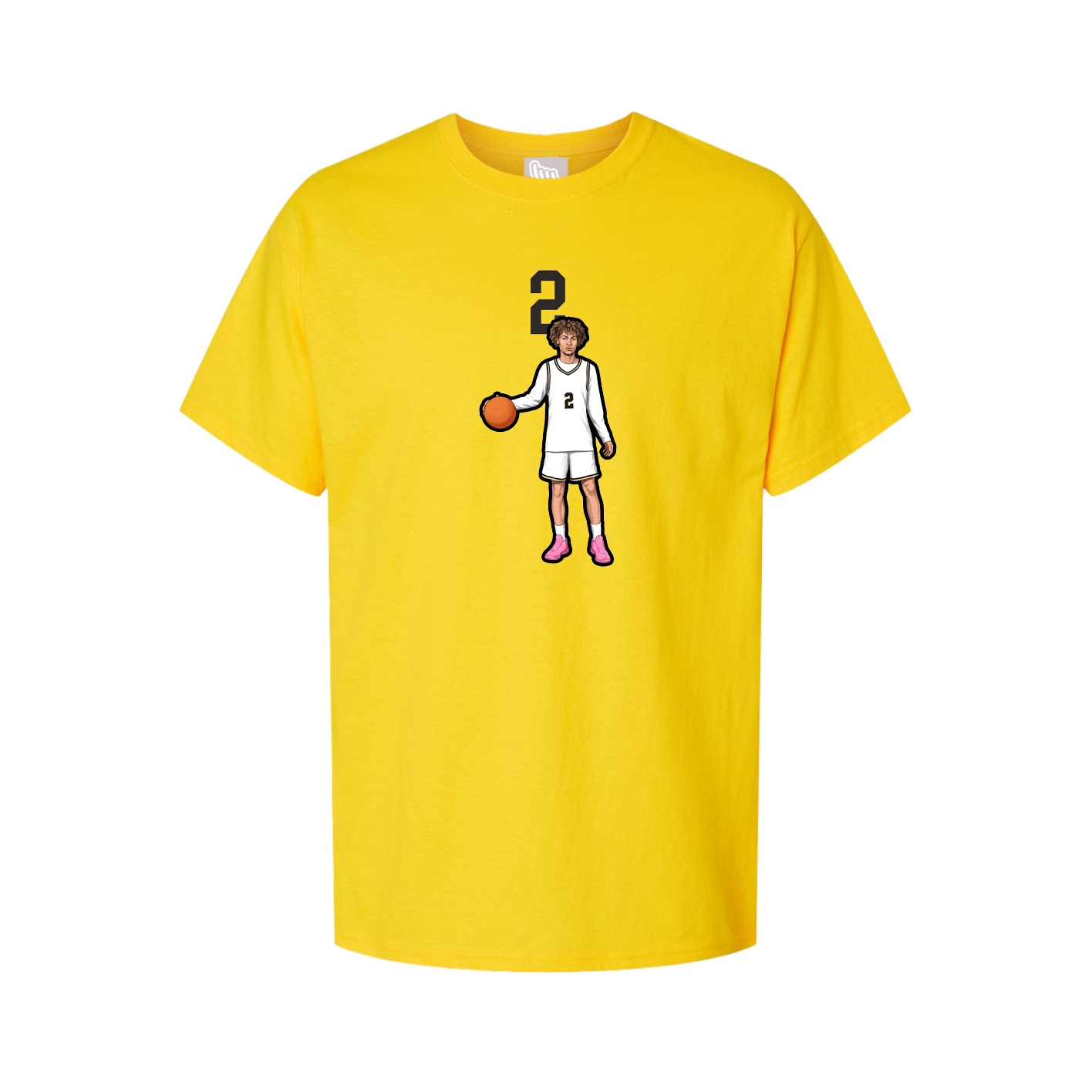 Tee — Number Top in Gold