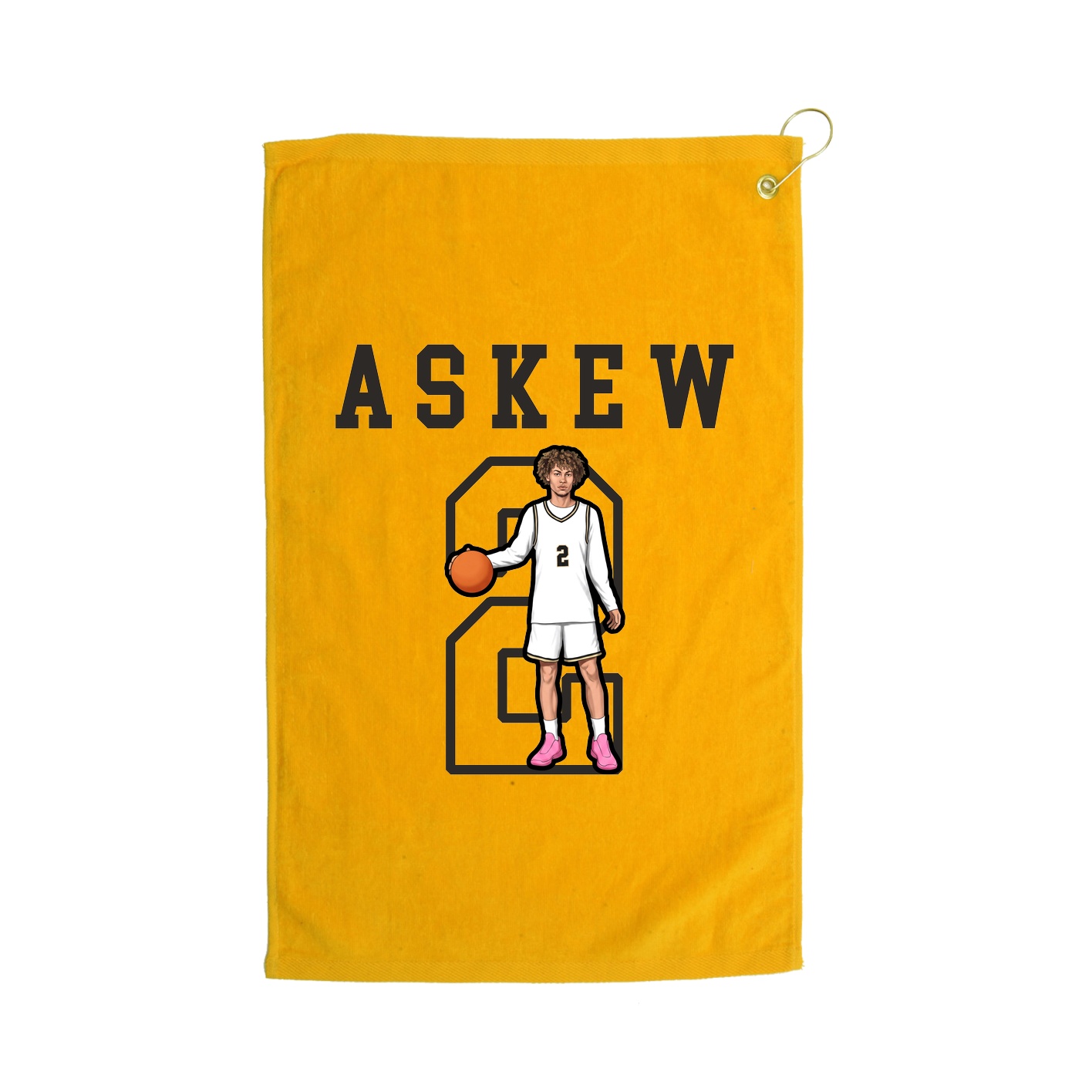 Golf Towel — Shirsey in Gold