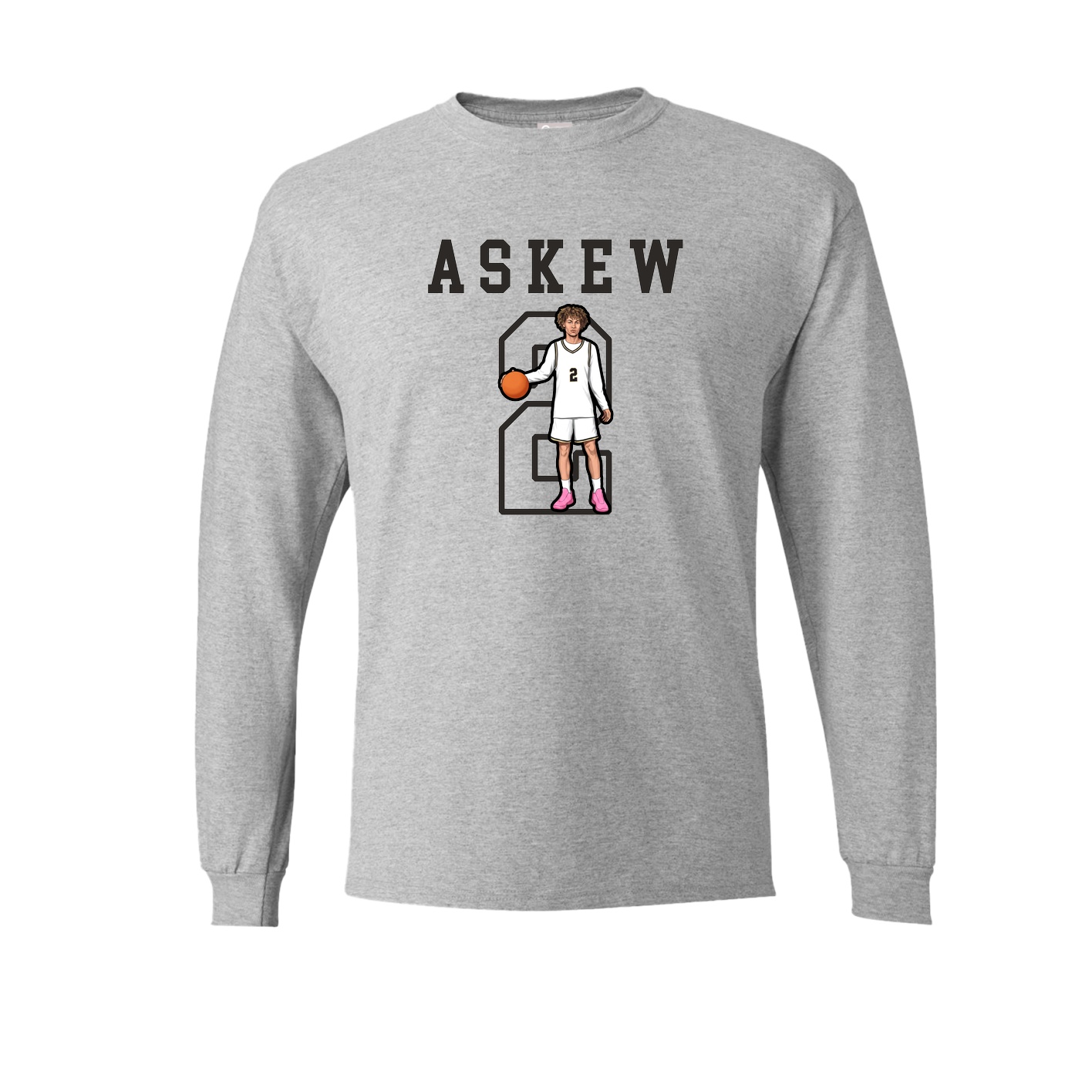 Long Sleeve Tee — Shirsey in Grey