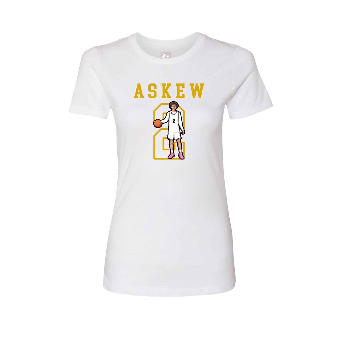 Fitted Women's Tee — Shirsey in White