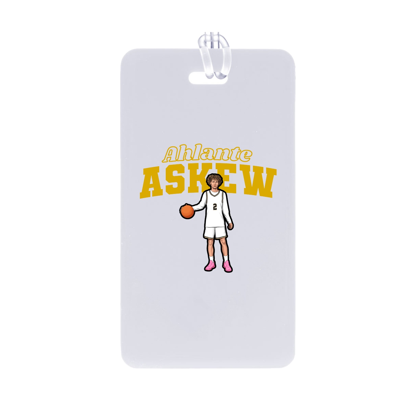 Bag Tag — Name Arch in Classic