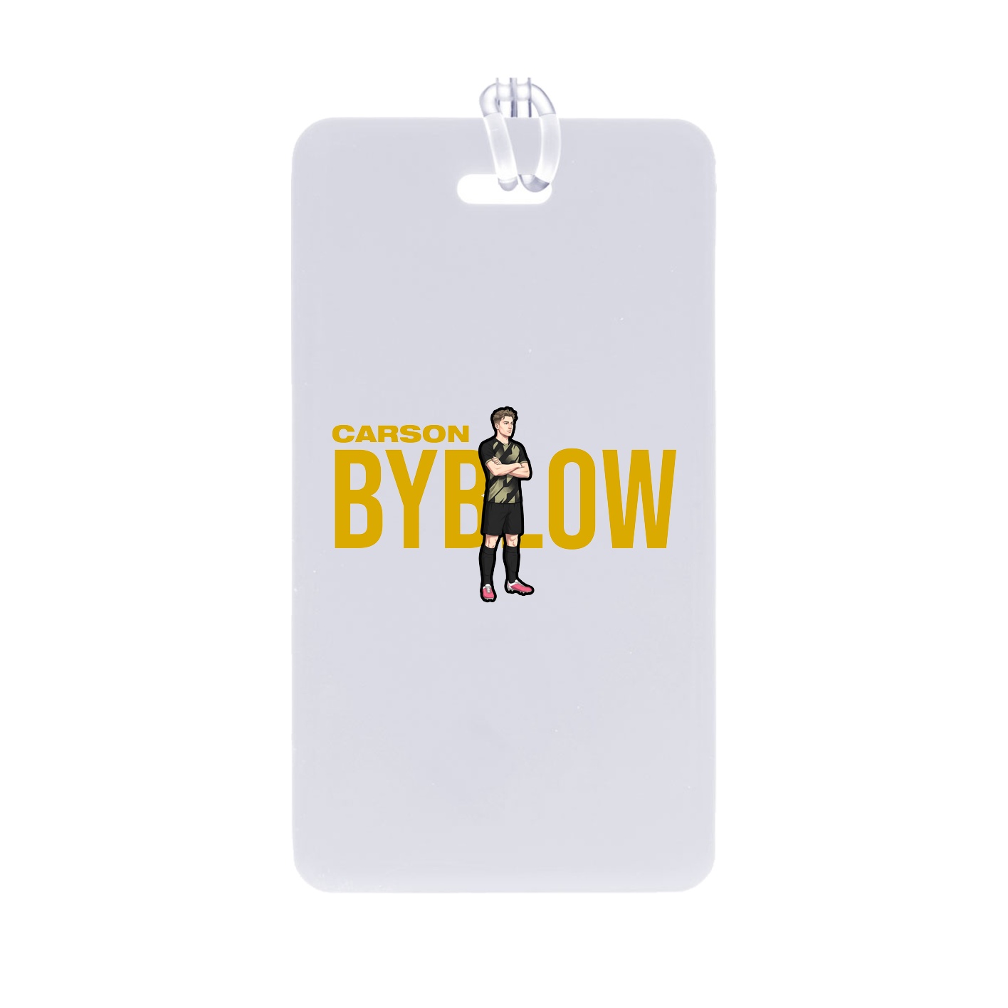 Bag Tag — Player Name in Classic