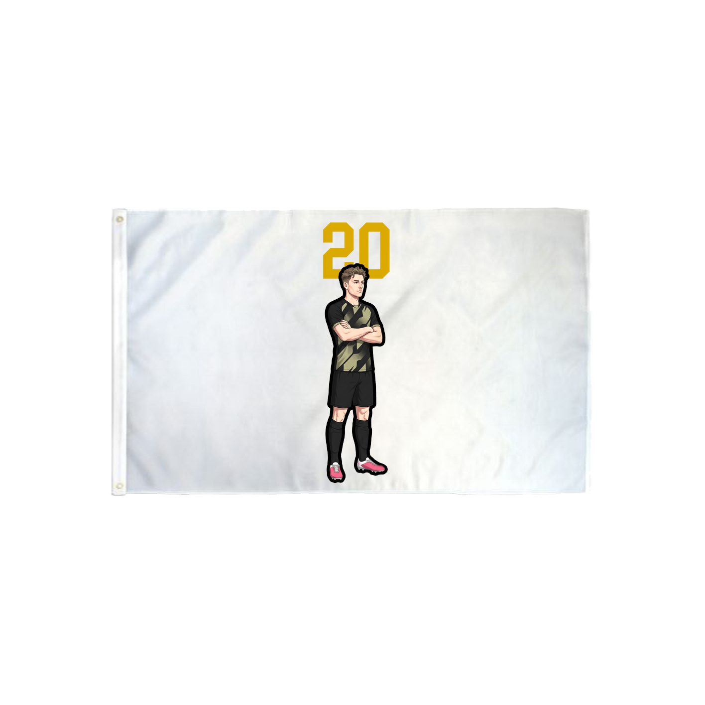 3x5 Flag — Number Top in Classic
