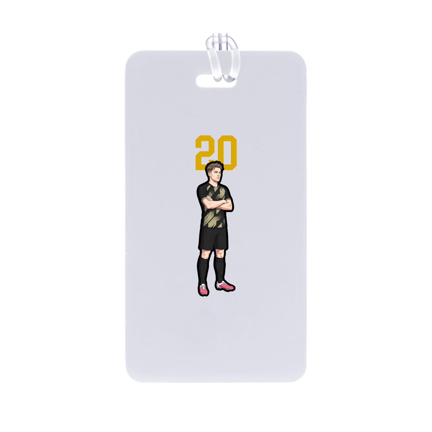 Bag Tag — Number Top in Classic