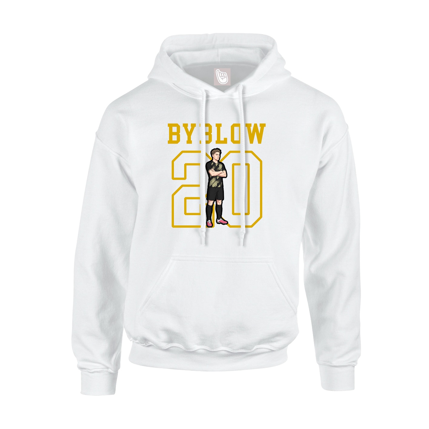 Youth Hoodie — Shirsey in White