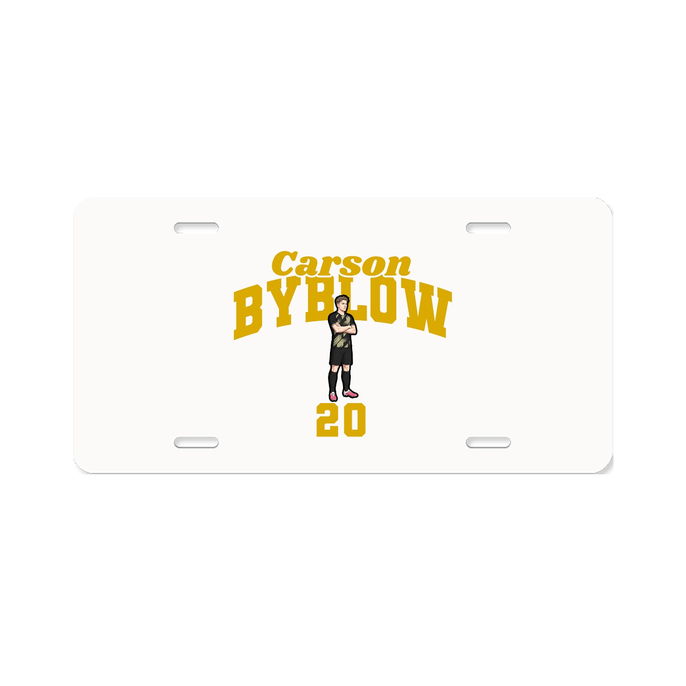 License Plate — Signature Arch in Classic