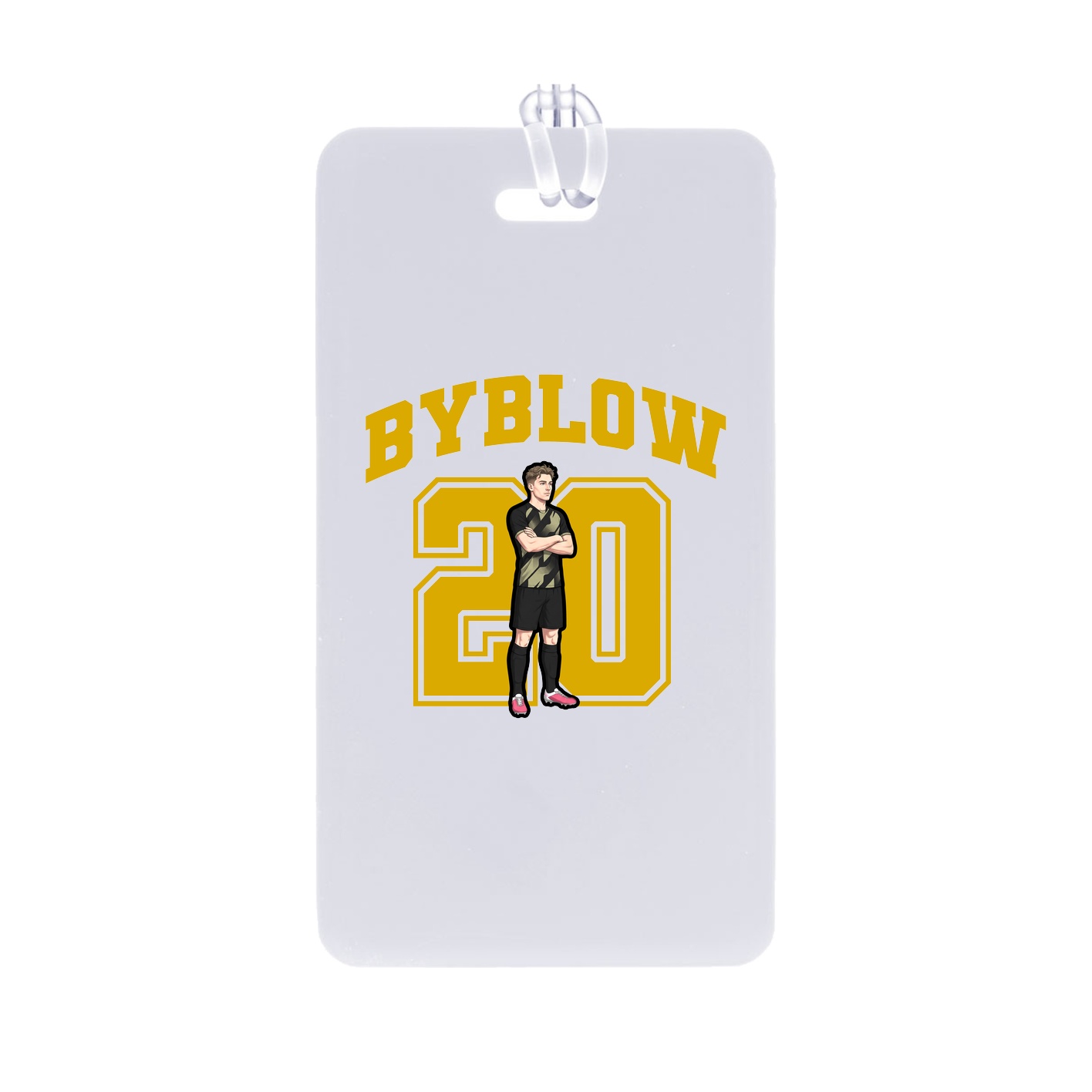 Bag Tag — Number in Classic