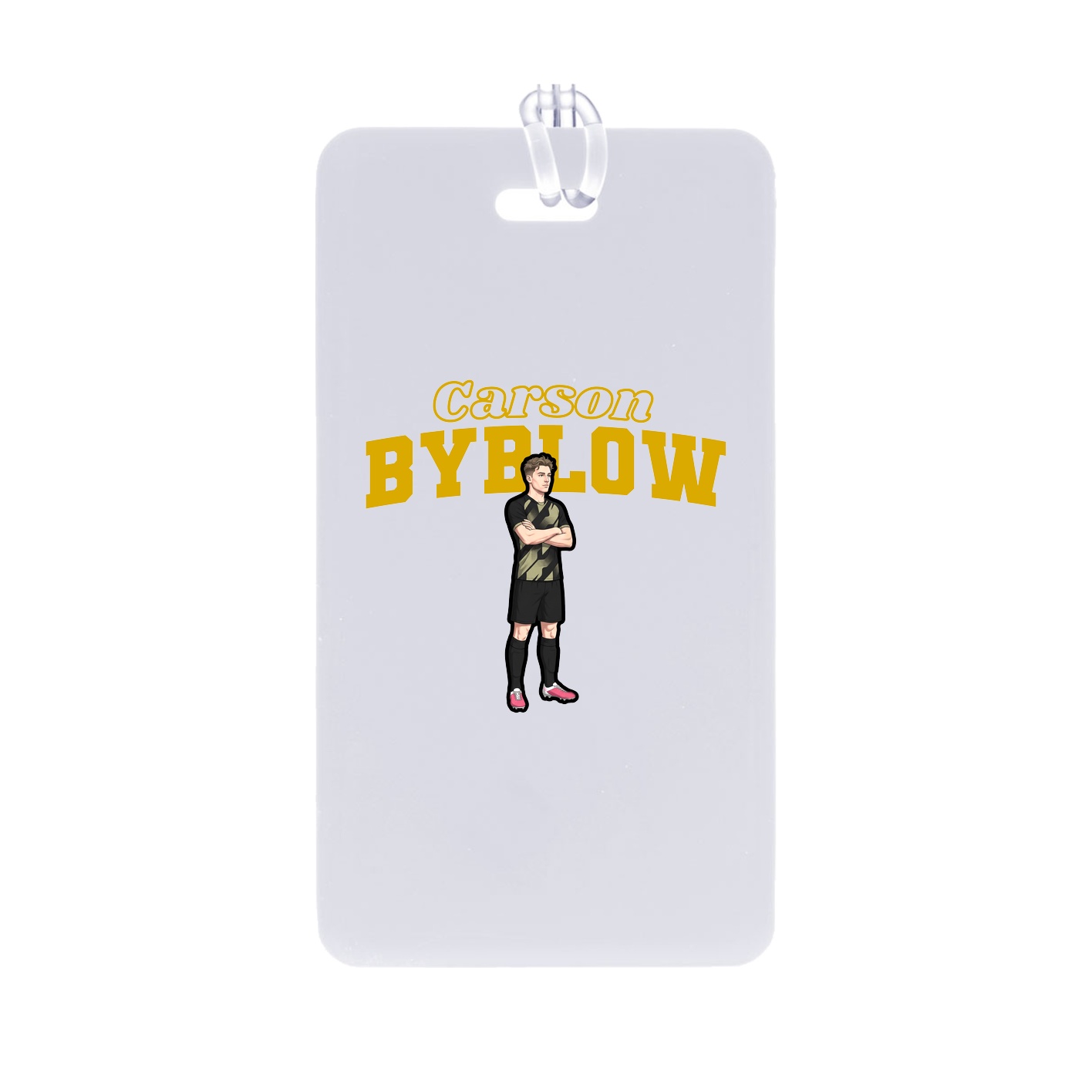 Bag Tag — Name Arch in Classic