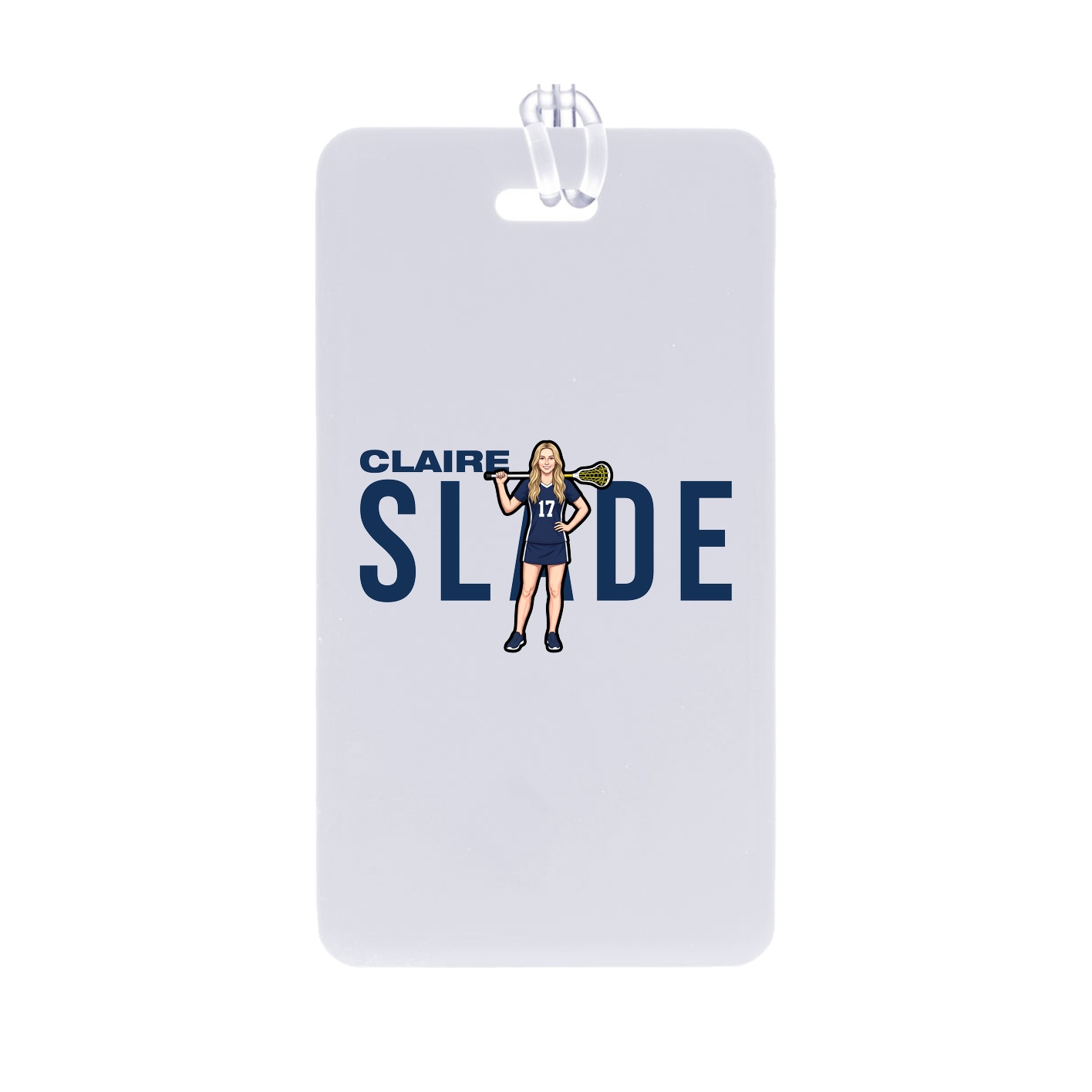 Bag Tag — Player Name in Classic