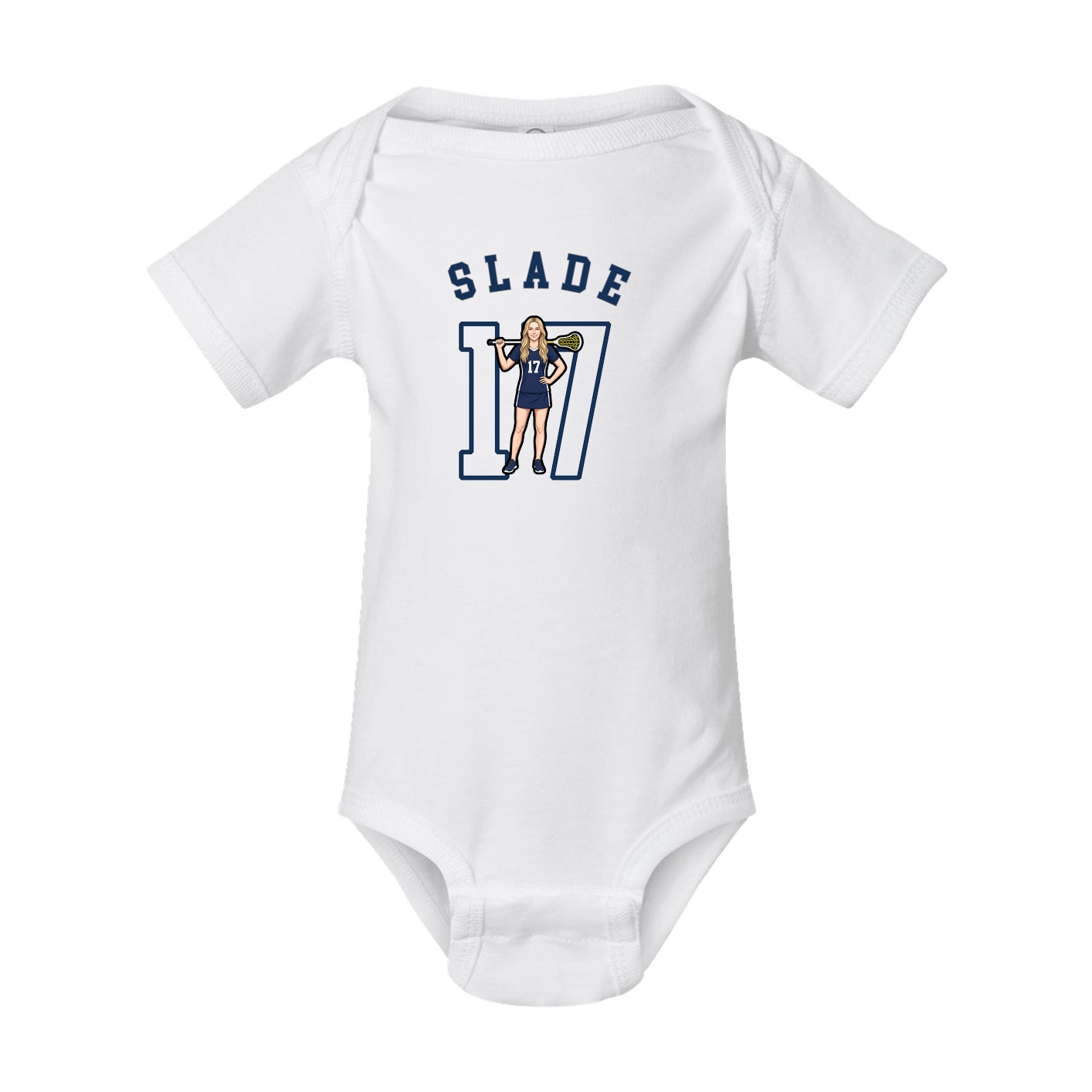 Baby Onesie — Shirsey Arch in White