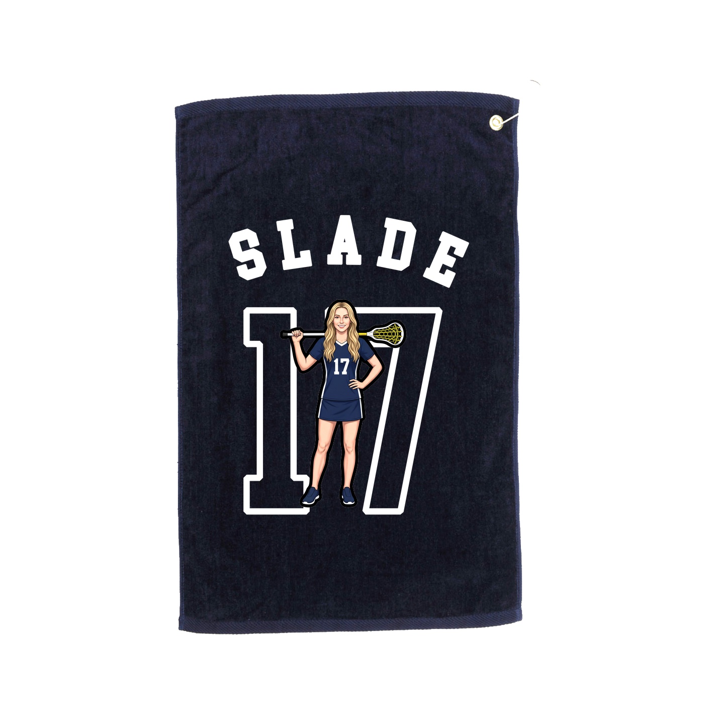 Golf Towel — Shirsey Arch in Navy