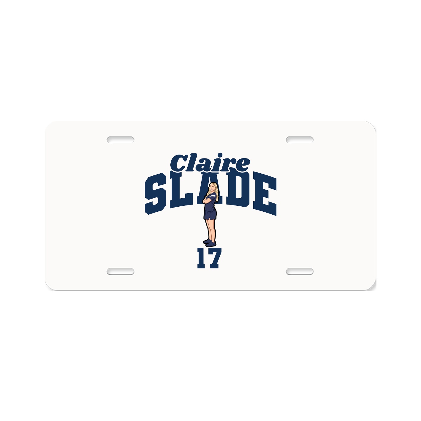 License Plate — Signature Arch in Classic