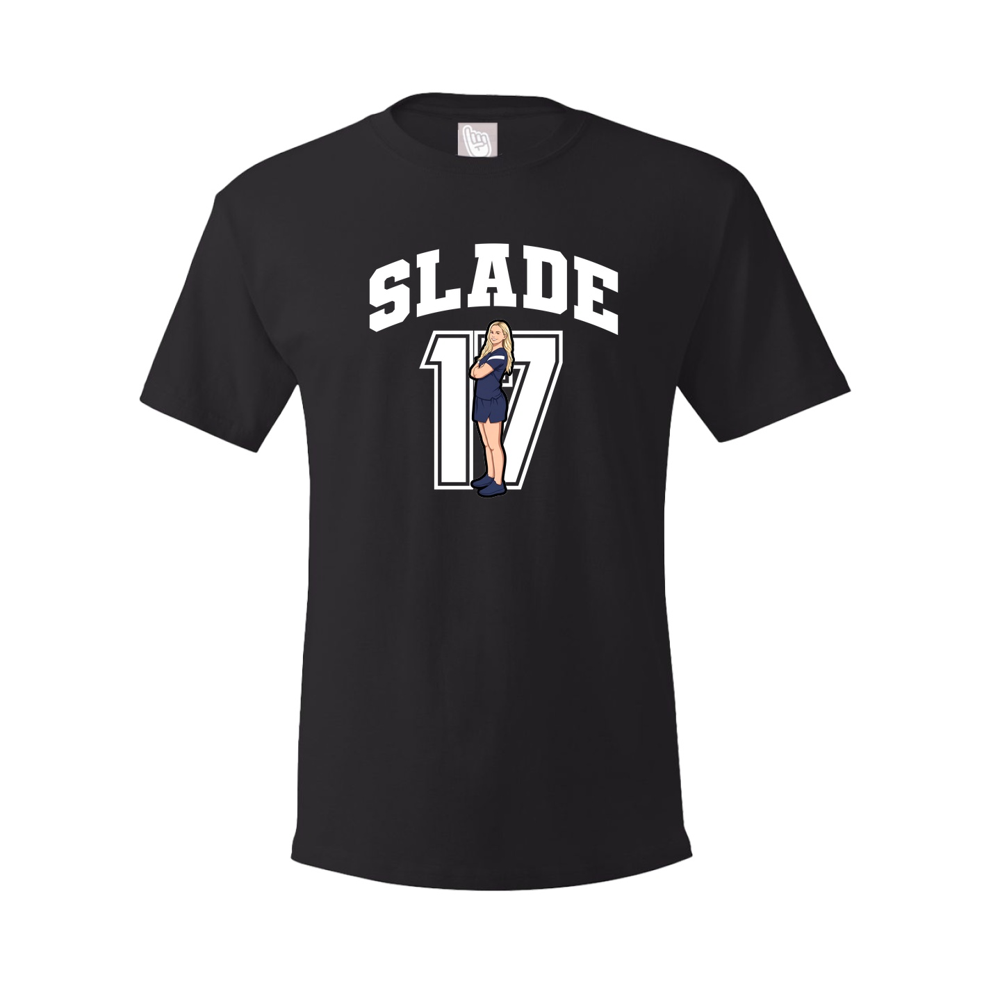 Tee — Number in Black