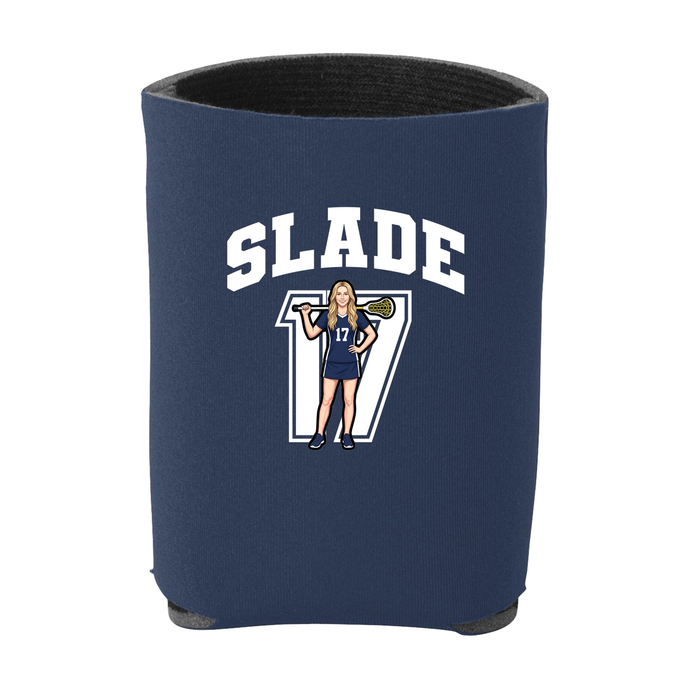 Can Holder — Number in Navy
