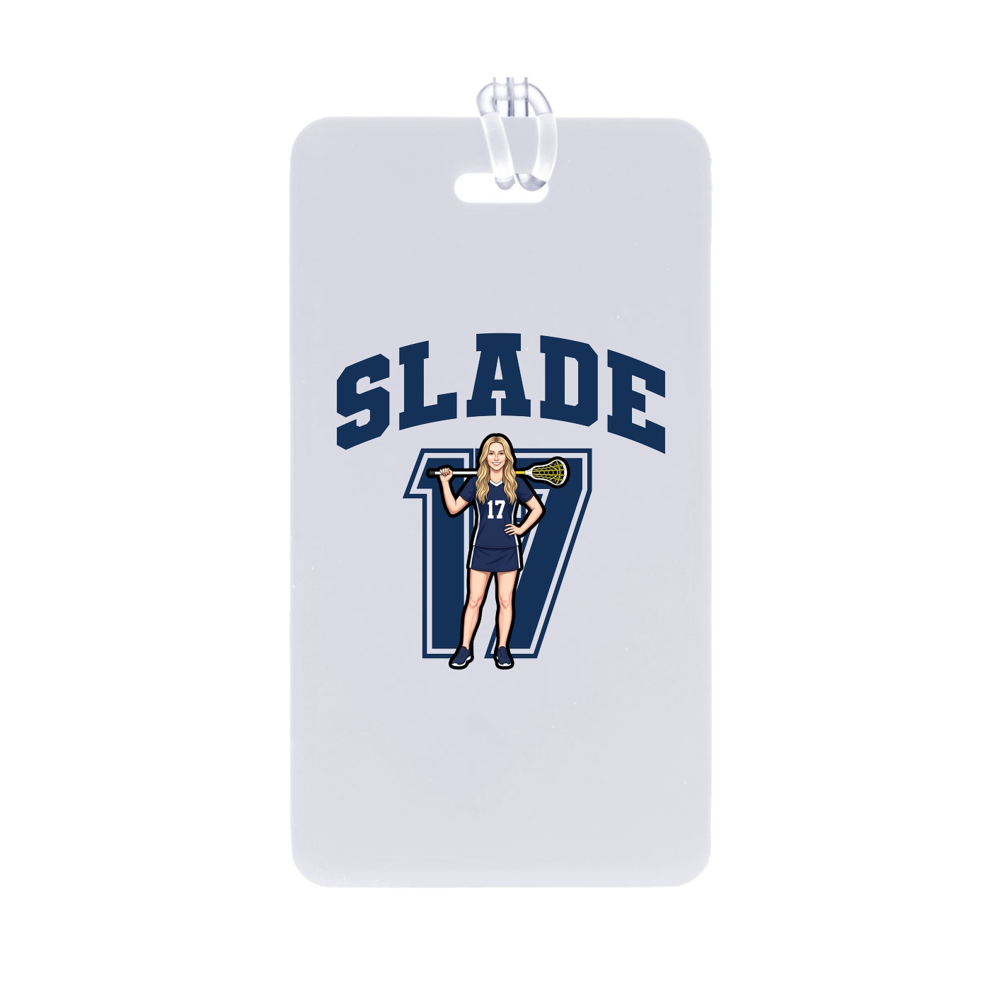 Bag Tag — Number in Classic