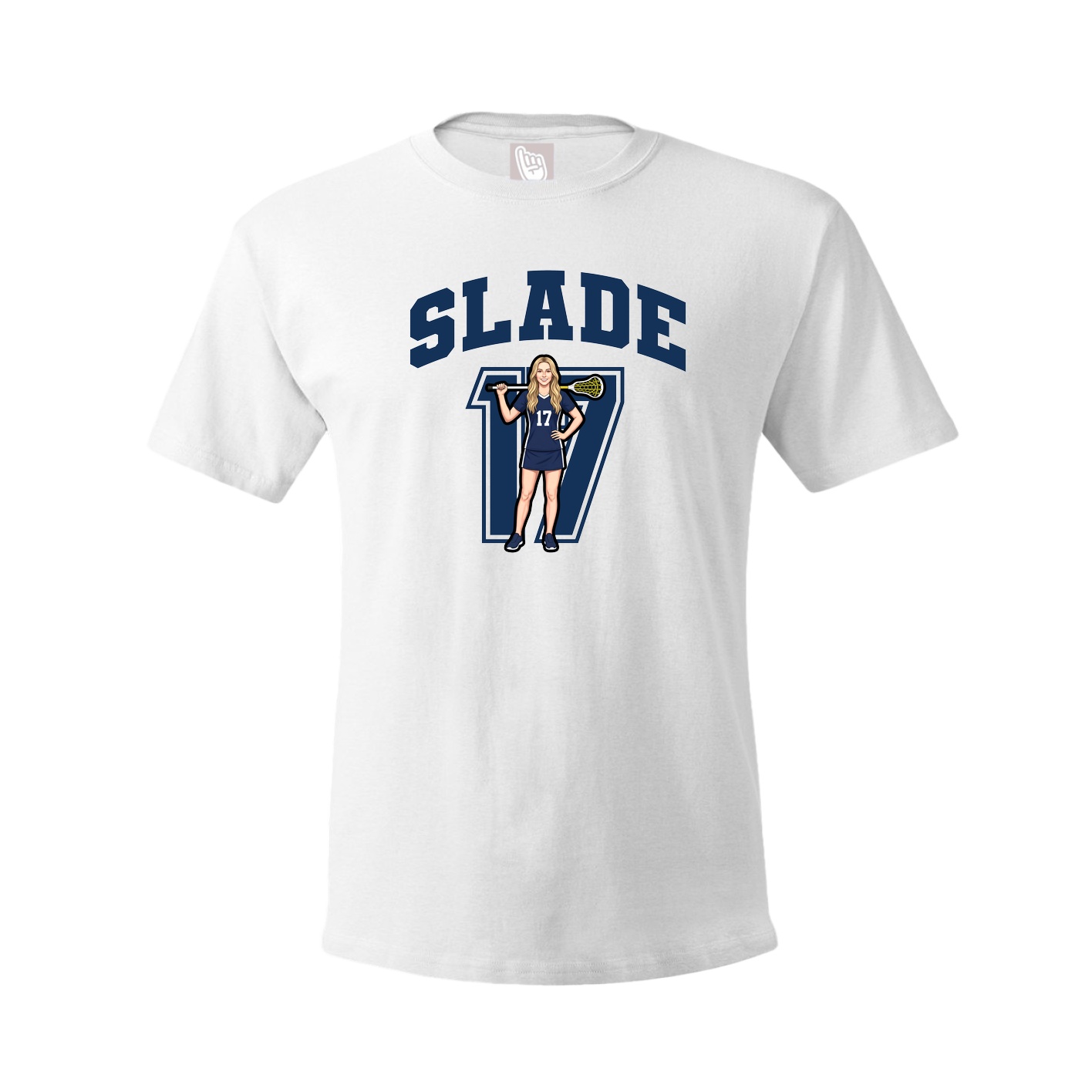 Tee — Number in White