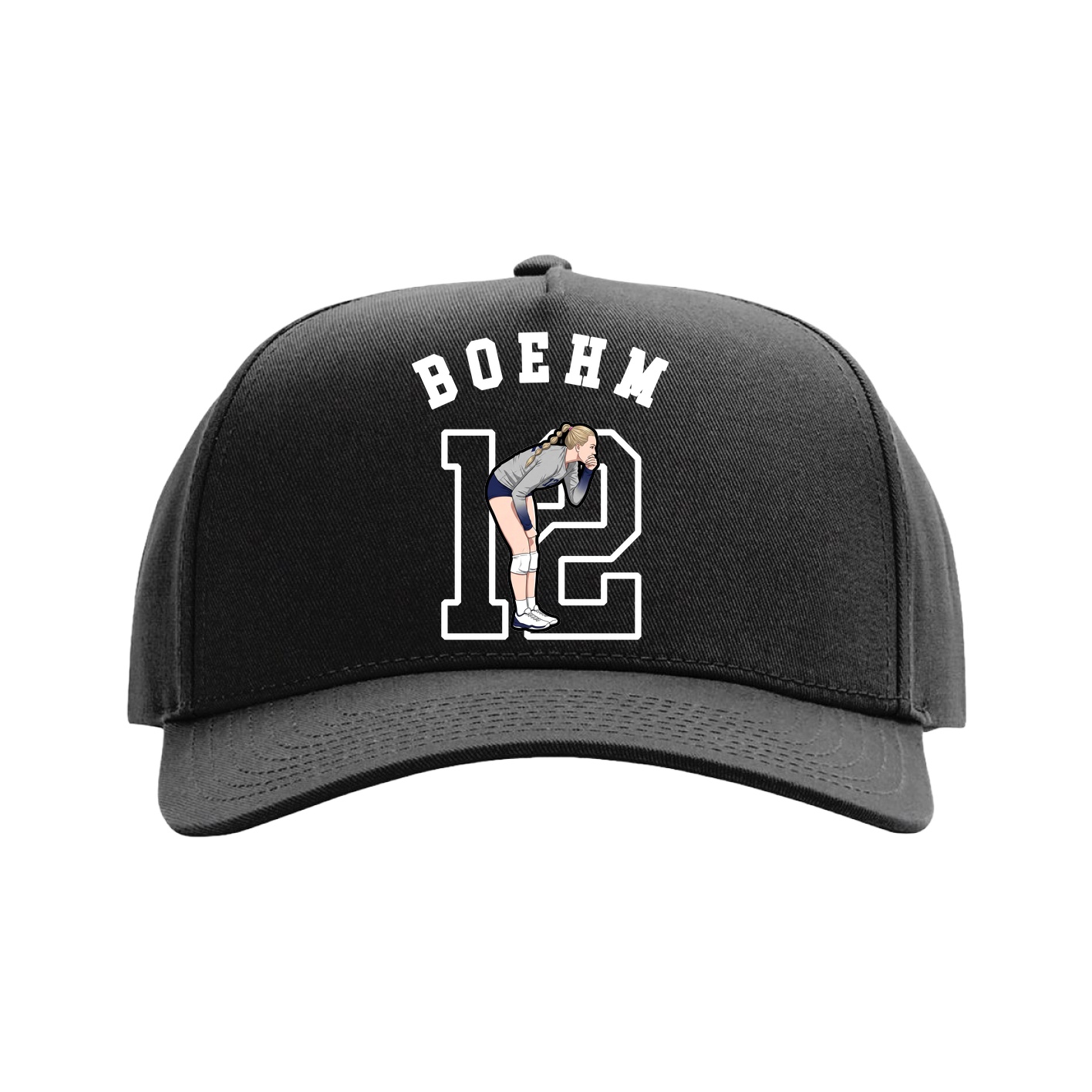 Full Fabric Five-Panel Champ Cap