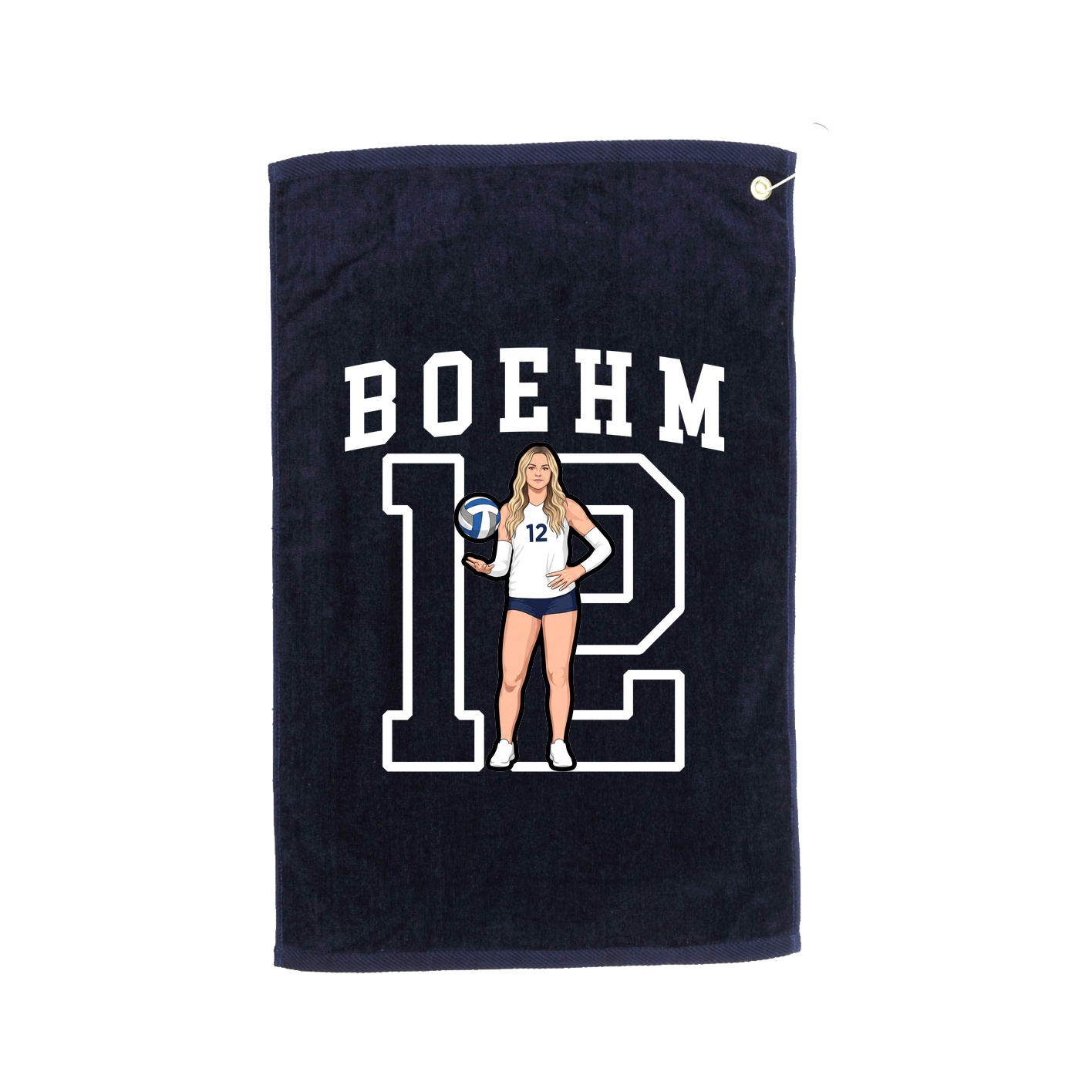 Golf Towel — Shirsey in Navy