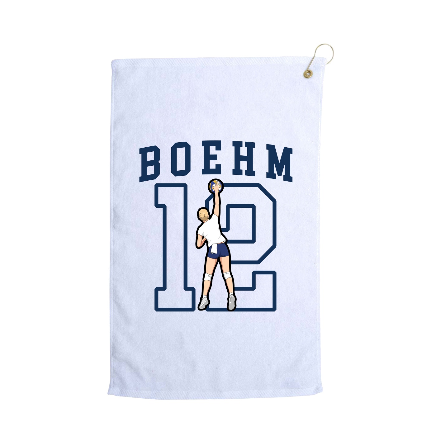 Terry Velour Golf Towel