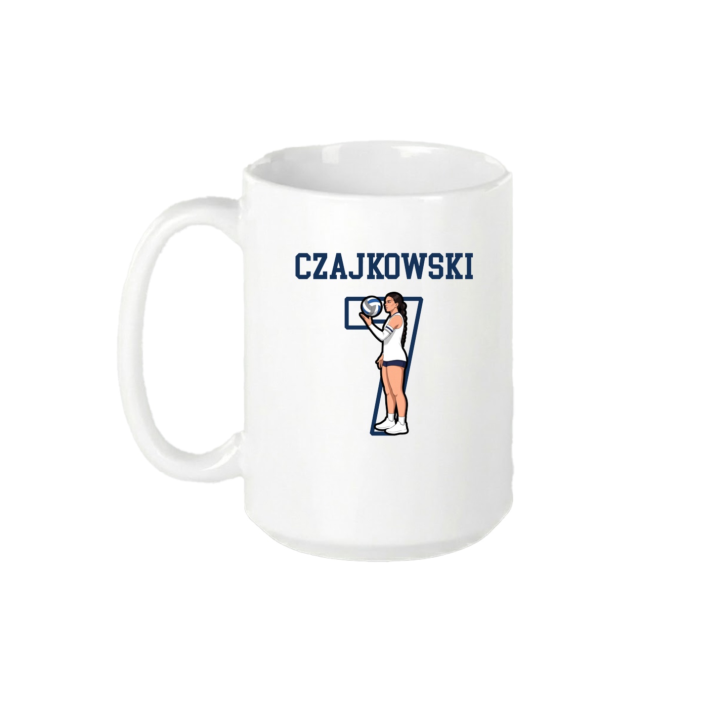 15oz Coffee Mug — Shirsey in White
