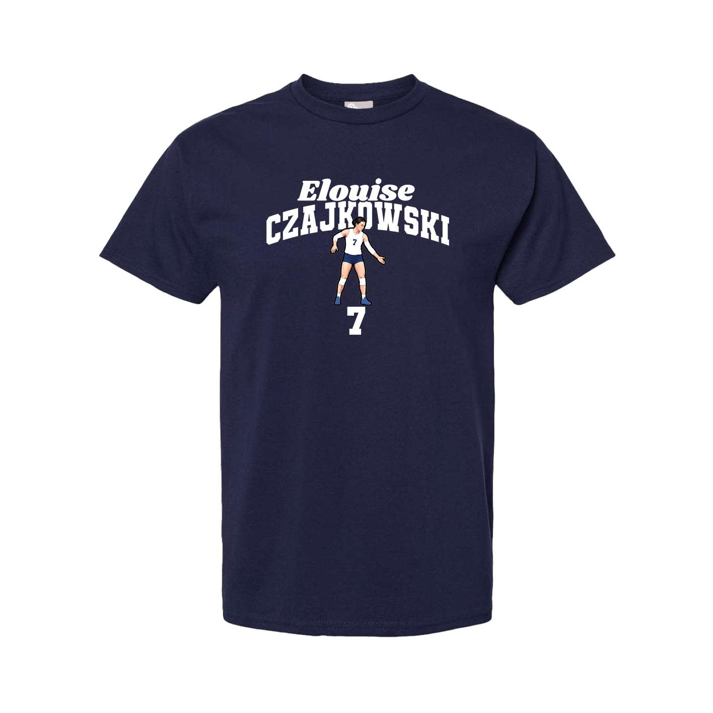 Tee — Signature Arch in Navy
