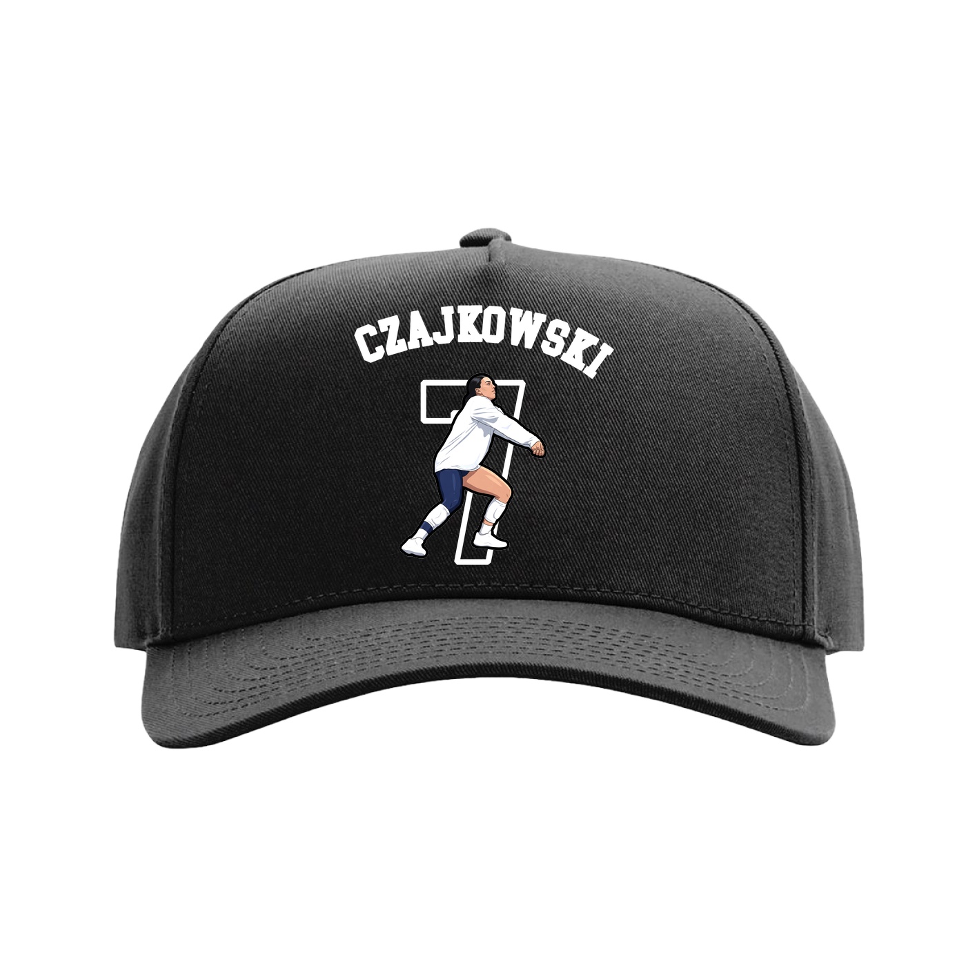 Full Fabric Five-Panel Champ Cap