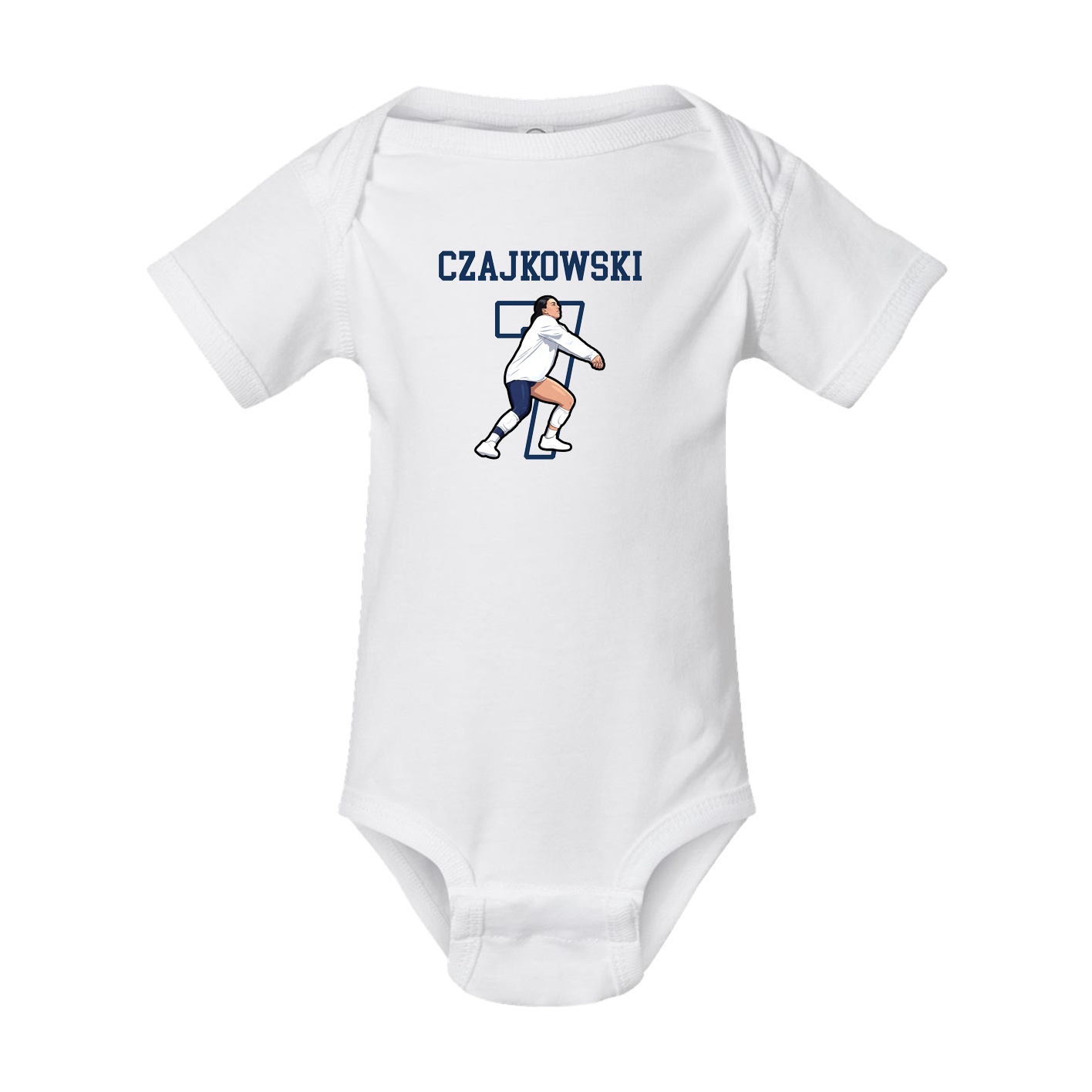 Baby Onesie — Shirsey in White