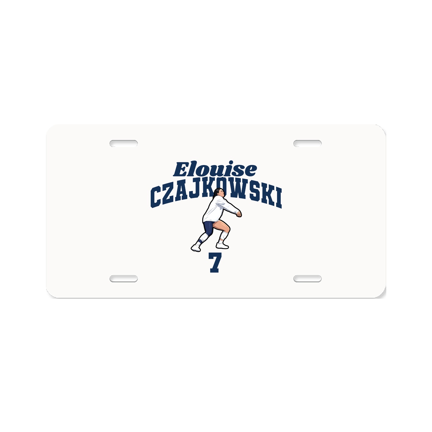 License Plate — Signature Arch in Classic